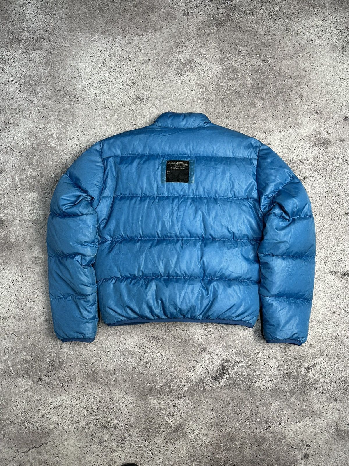 Diesel Vintage Diesel Bomber Puffer Jacket Cropped 90’s Blue Size US M / EU 48-50 / 2 - 12 Thumbnail