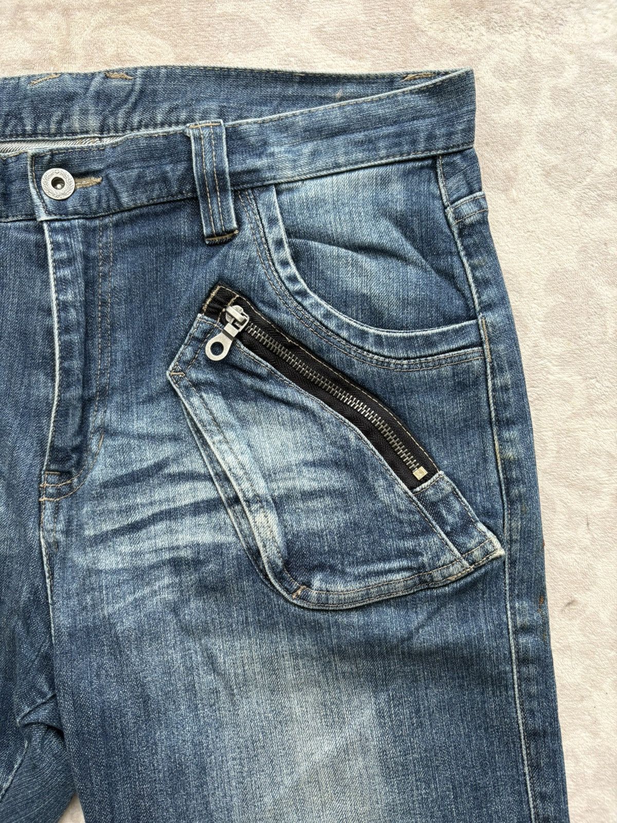 PPFM PPFM J-Cut Punk Riot Flared Denim / ifsixwasnine Size US 34 / EU 50 - 5 Thumbnail