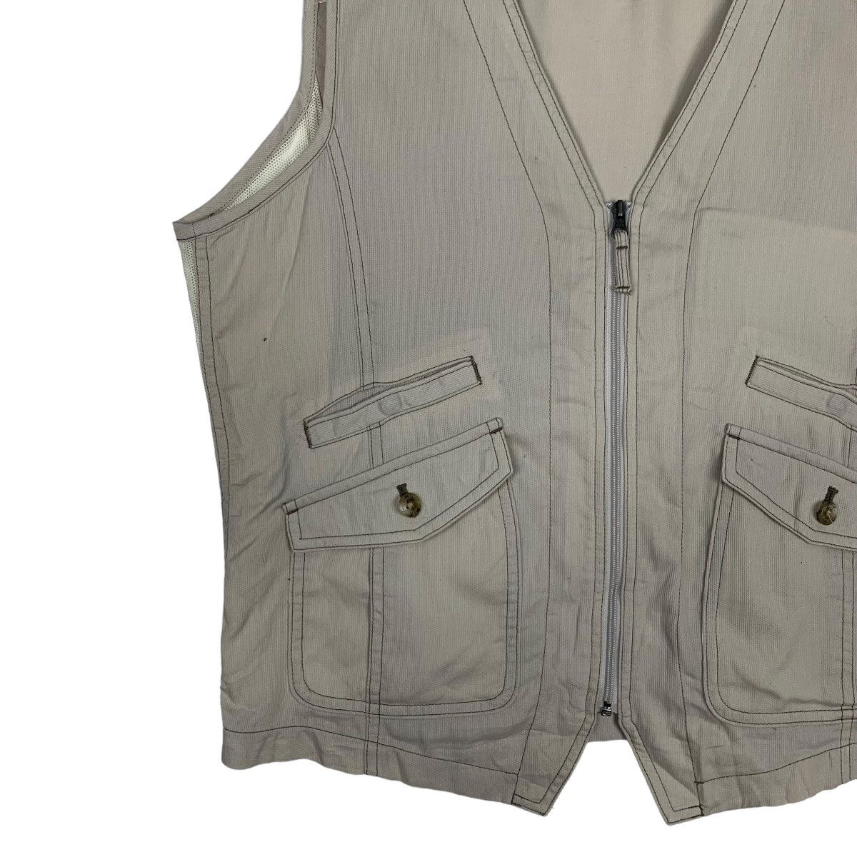 Japanese Brand CROCODILE Casual Vest #0179-C9 Size US M / EU 48-50 / 2 - 4 Thumbnail