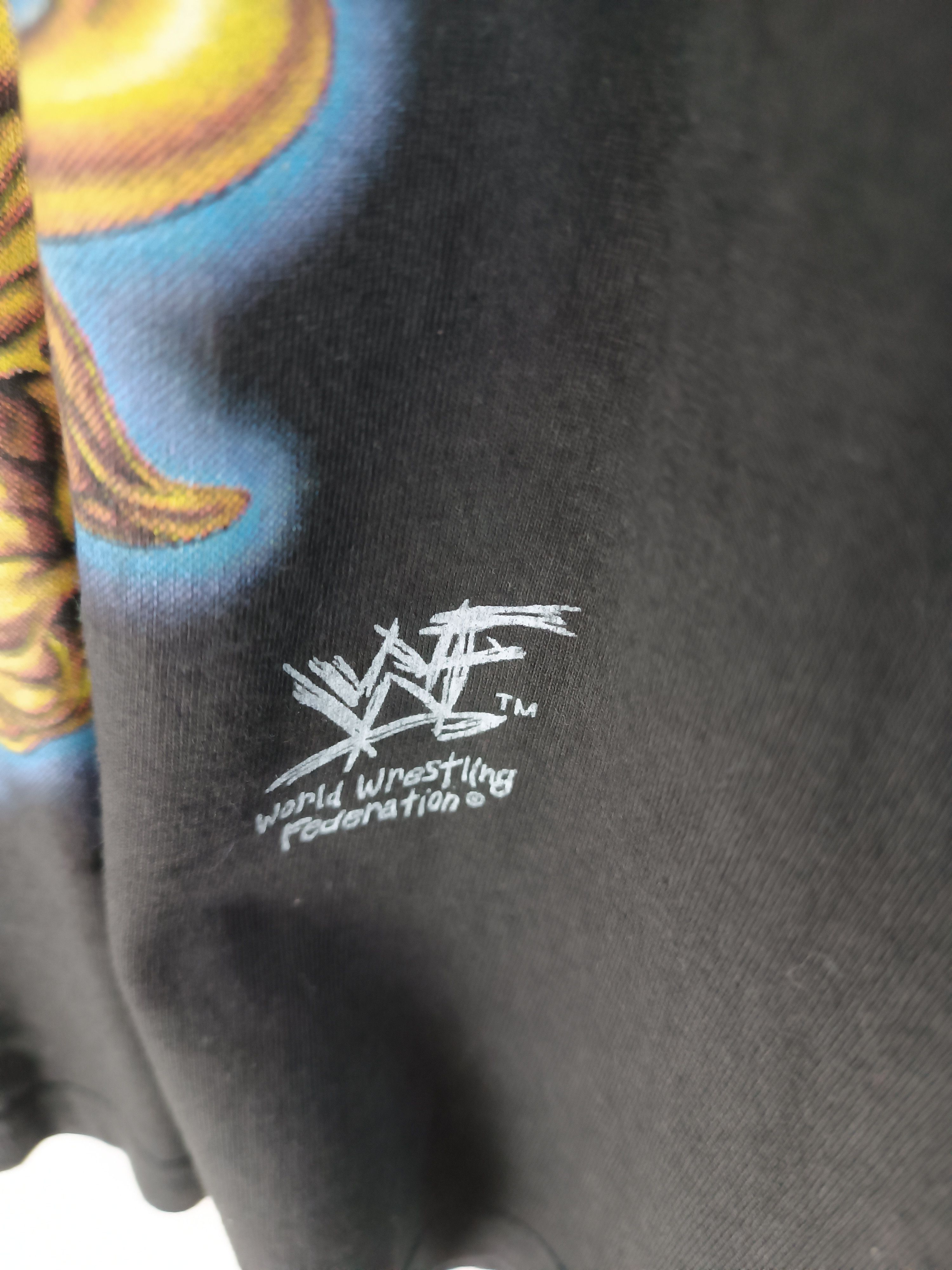 Vintage VINTAGE THE ROCK KNOW YOUR ROLE WWE WWF BOOTLEG TEE Size US S / EU 44-46 / 1 - 10 Thumbnail