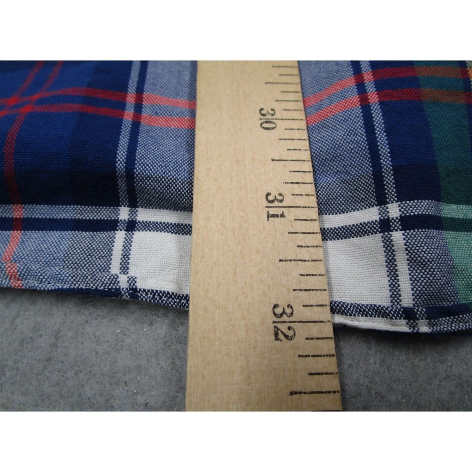 Ralph Lauren Vintage Ralph Lauren Men's Shirt 2XL Blue Plaid Cotton Long Sleeve Button-Up Size US XXL / EU 58 / 5 - 7 Thumbnail