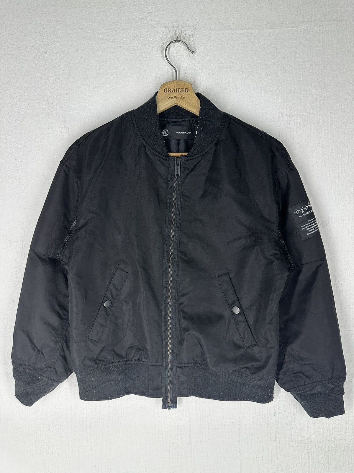GU × Undercover Freedom Noise GUxUNDERCOVER Bomber Jacket Size US S / EU 44-46 / 1 - 2 Thumbnail