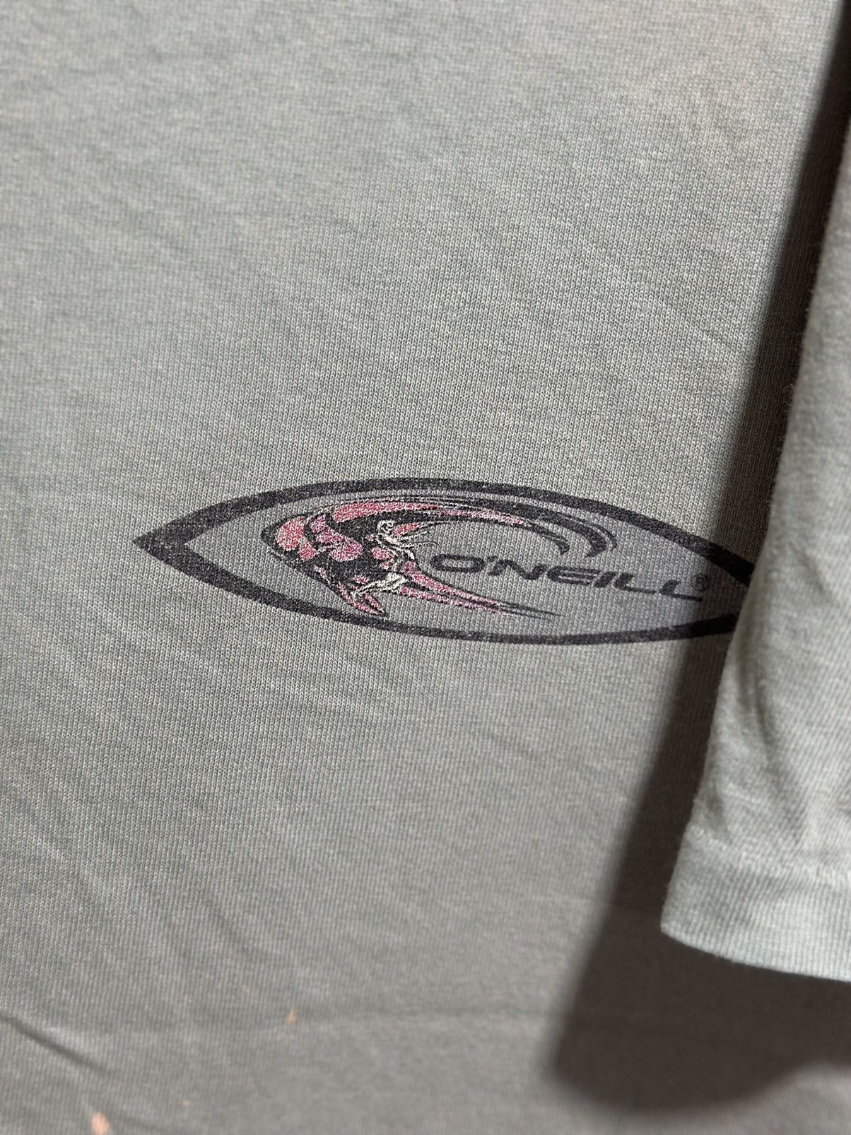 O'Neill Thrashed Vintage Oneill 1994 Sun Faded Tee Size US L / EU 52-54 / 3 - 3 Thumbnail