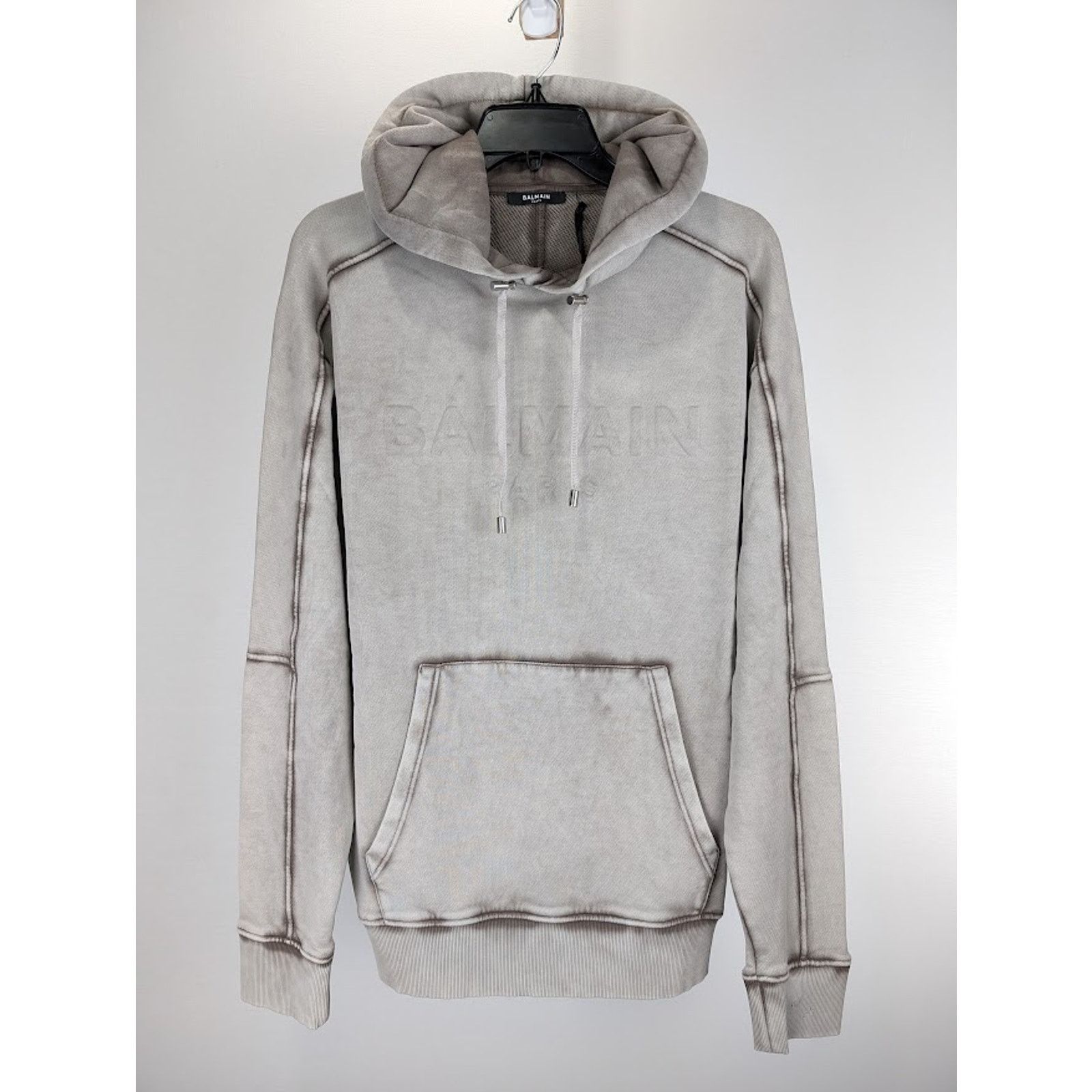 o1rshd1 Washed Hoodie in Grey