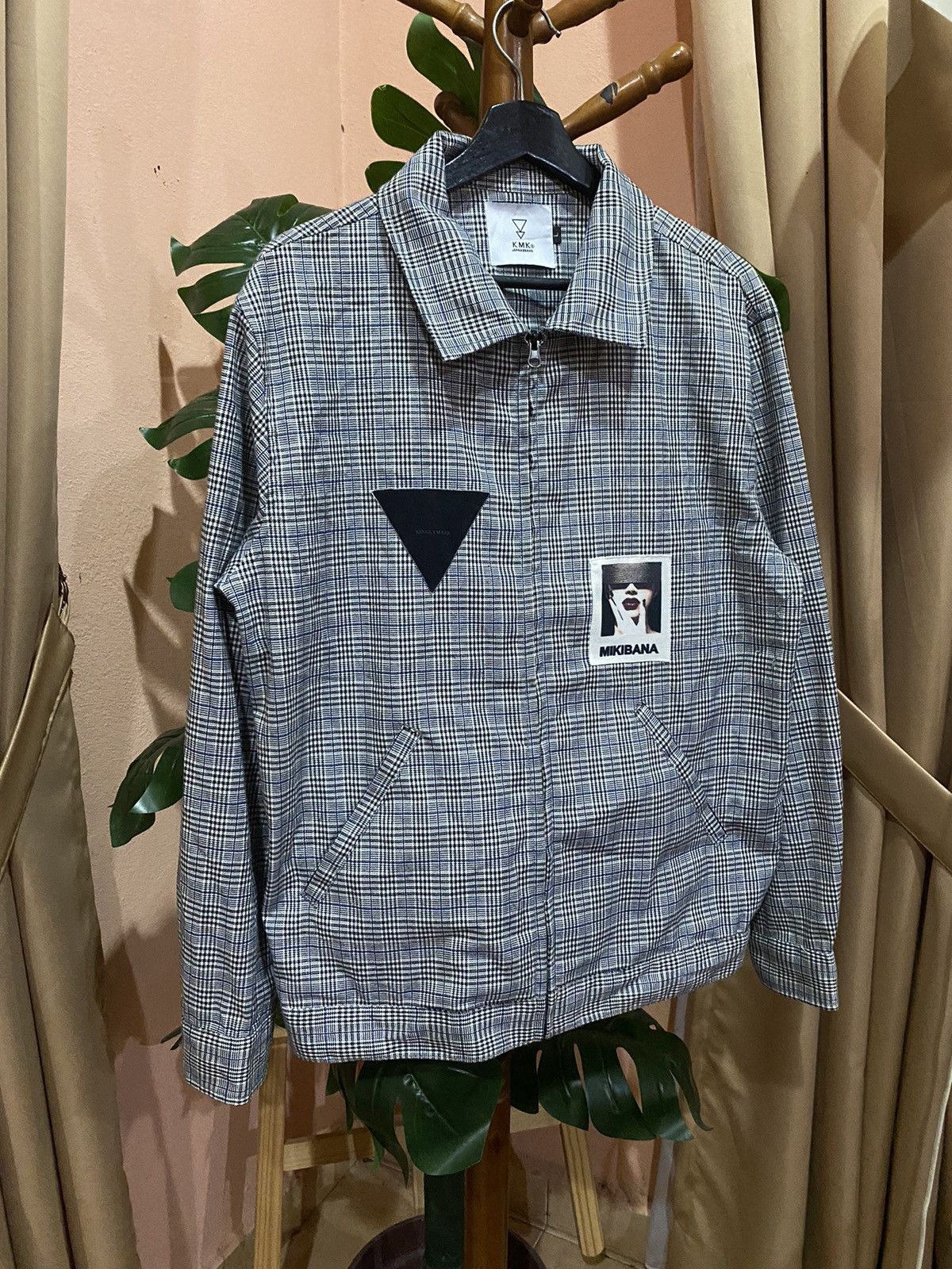 Japanese Brand × KMRii KMK JAPAN PLAID RICK OWEN INSPIRED JACKET Size US L / EU 52-54 / 3 - 5 Thumbnail
