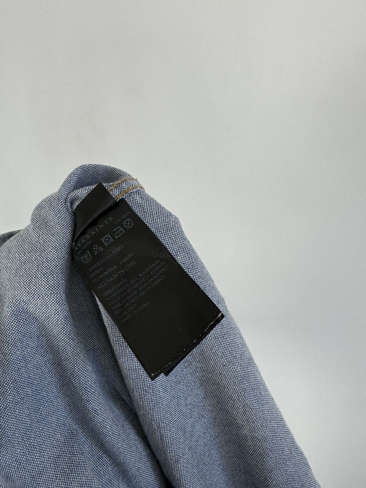 Allsaints All Saints Cabrillo LS Shirt Long Sleeve Size US L / EU 52-54 / 3 - 4 Thumbnail