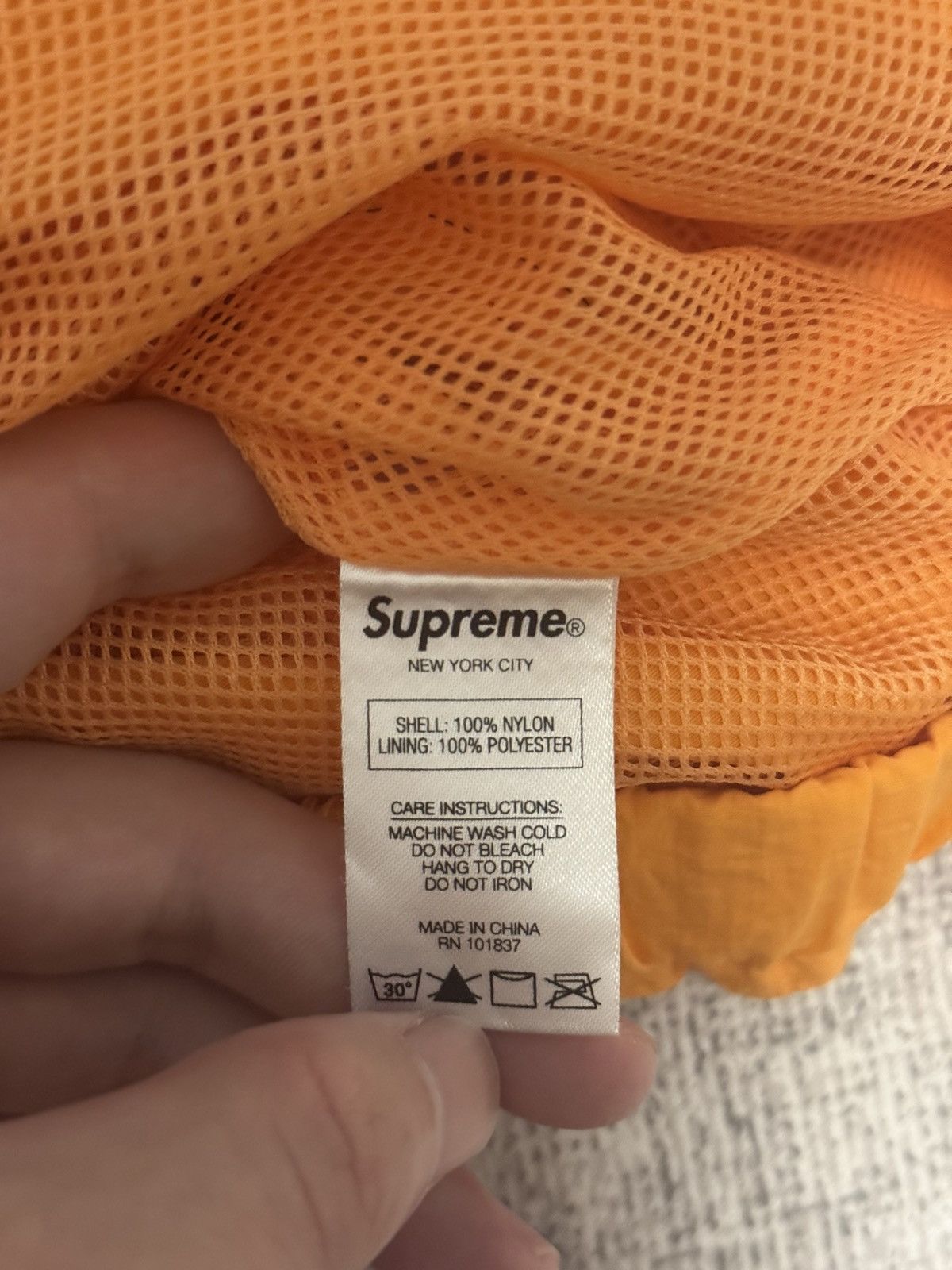 Supreme Supreme ss17 spilt track Jacket orange blue Size US M / EU 48-50 / 2 - 4 Thumbnail
