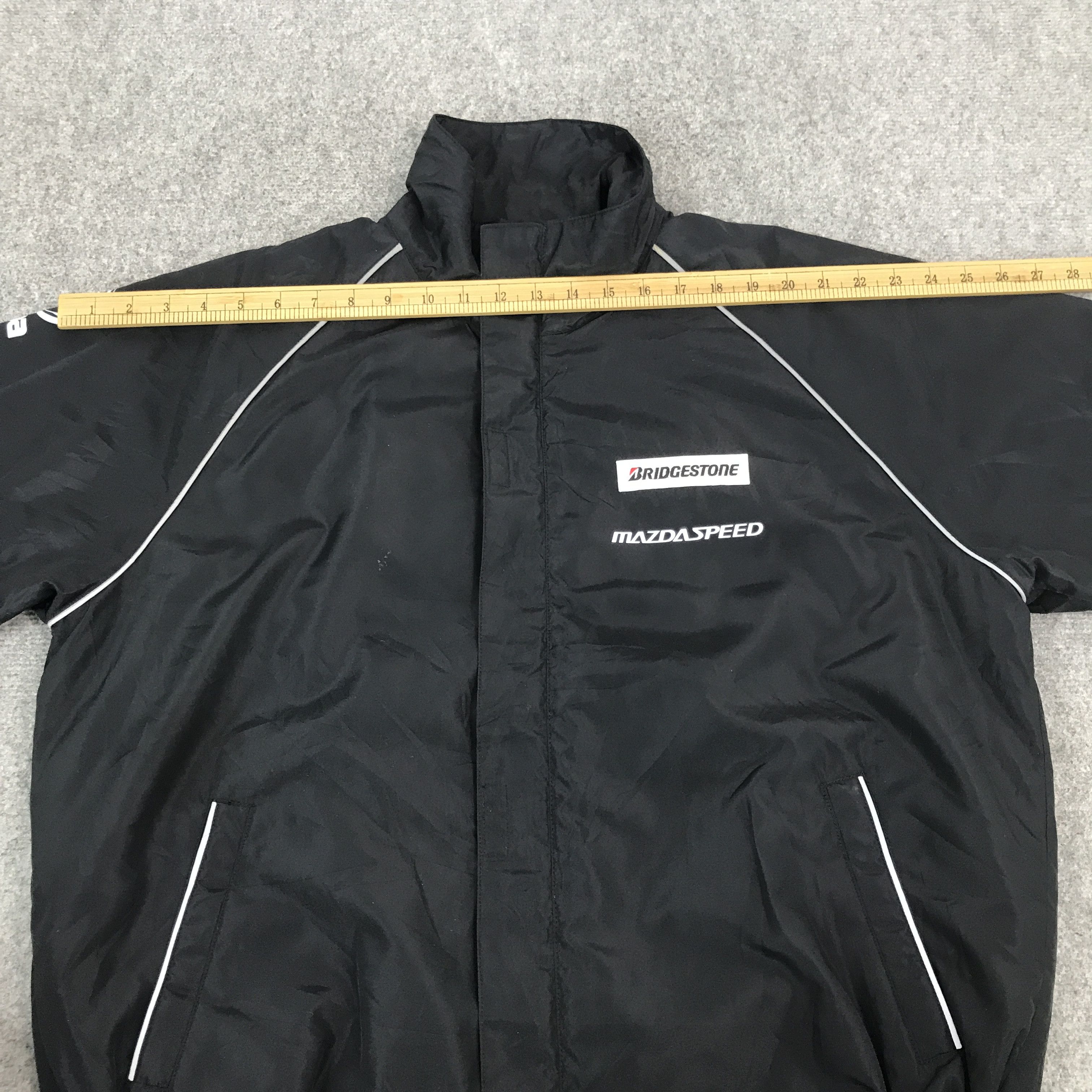 Japanese Brand Bridgestone x Mazda Windbreaker Custom Sport Jacket Size US XL / EU 56 / 4 - 6 Thumbnail