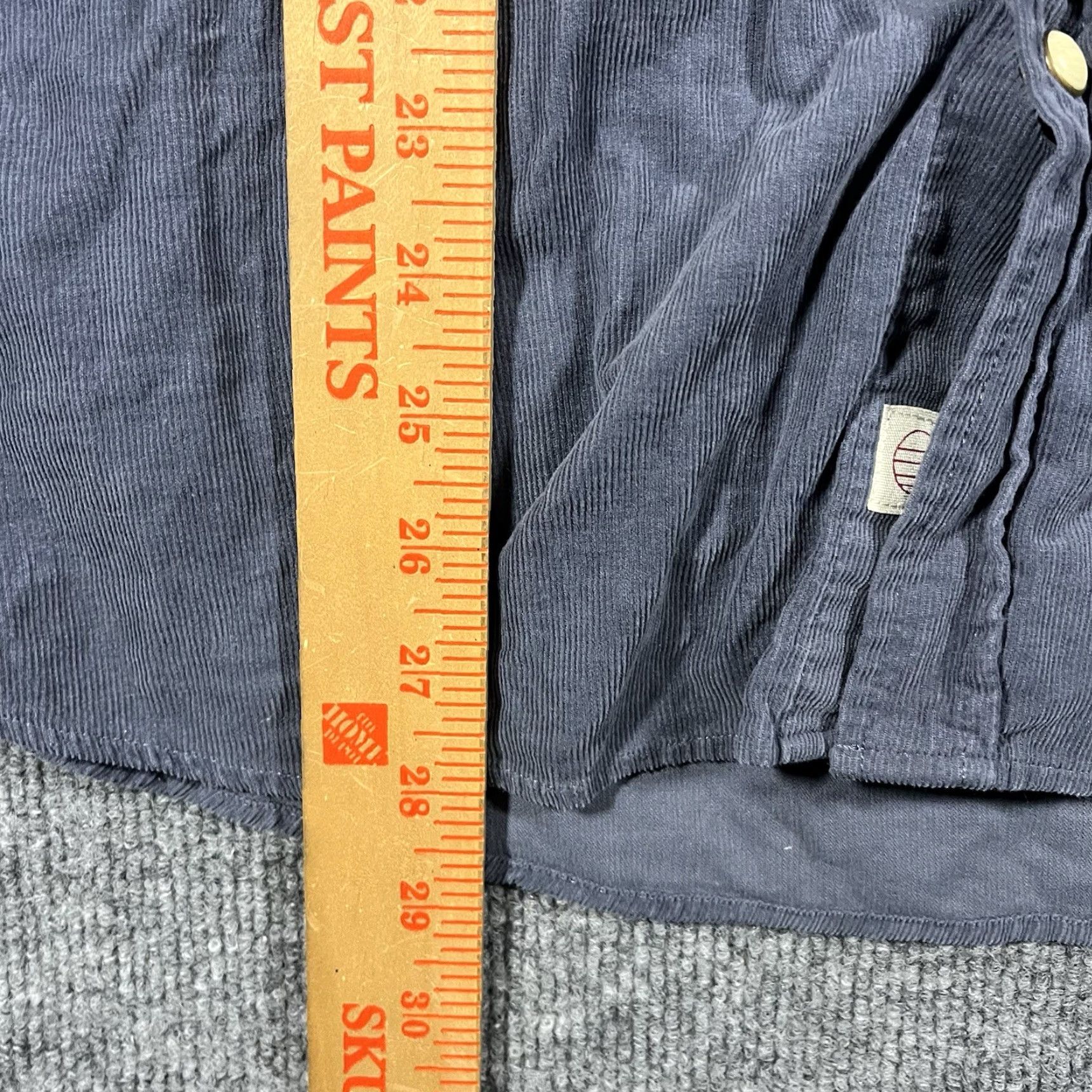 Marine Layer Marine Layer Shirt Men M Blue Corduroy Pearlsnap Pocket Button-Up Shirt Size US M / EU 48-50 / 2 - 6 Thumbnail