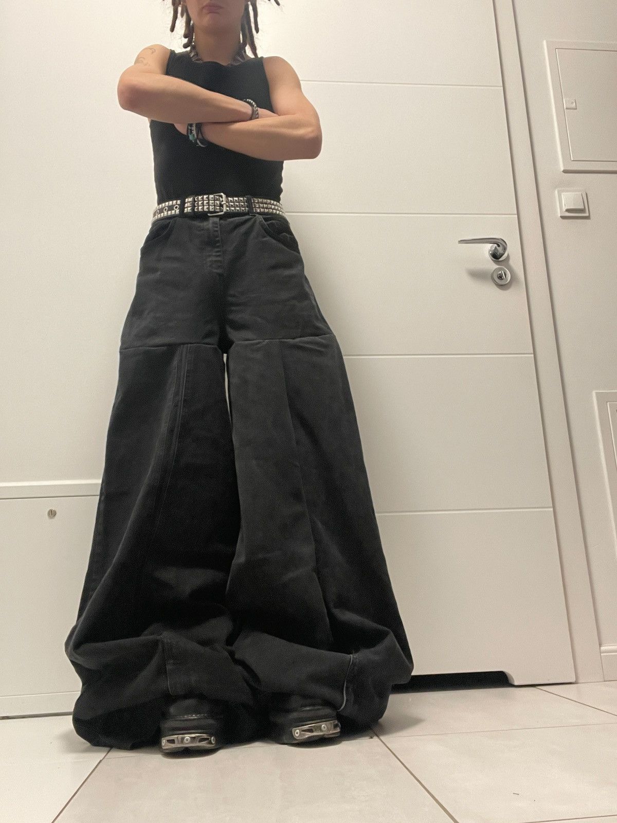 JNCO × Japanese Brand japanese archival handmade pants Size US 28 / EU 44 - 9 Thumbnail