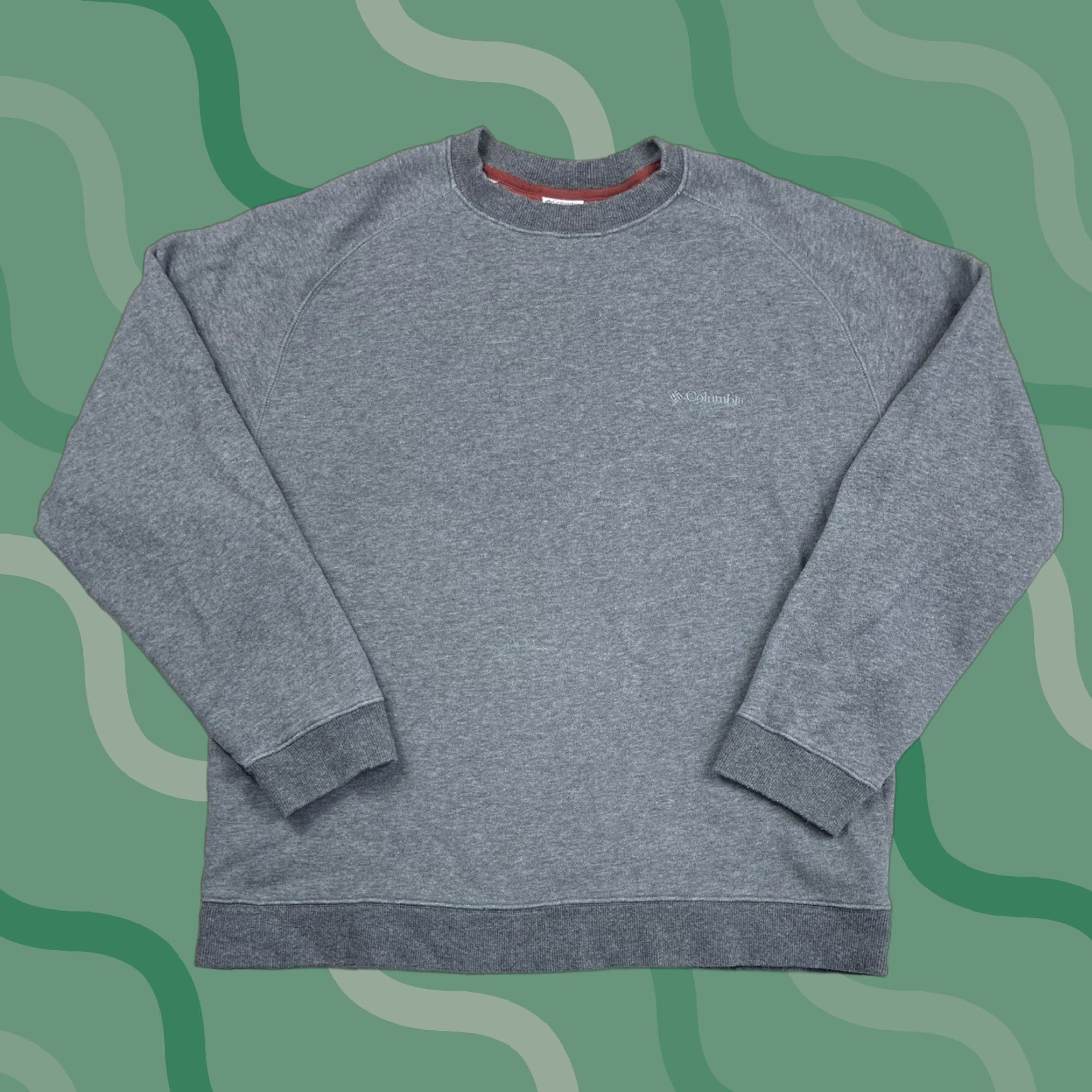 Vintage VINTAGE Columbia Fleece Sweatshirt Pullover Mens Large Gray Crew Neck 90s Outdoor Size US L / EU 52-54 / 3 - 1 Thumbnail