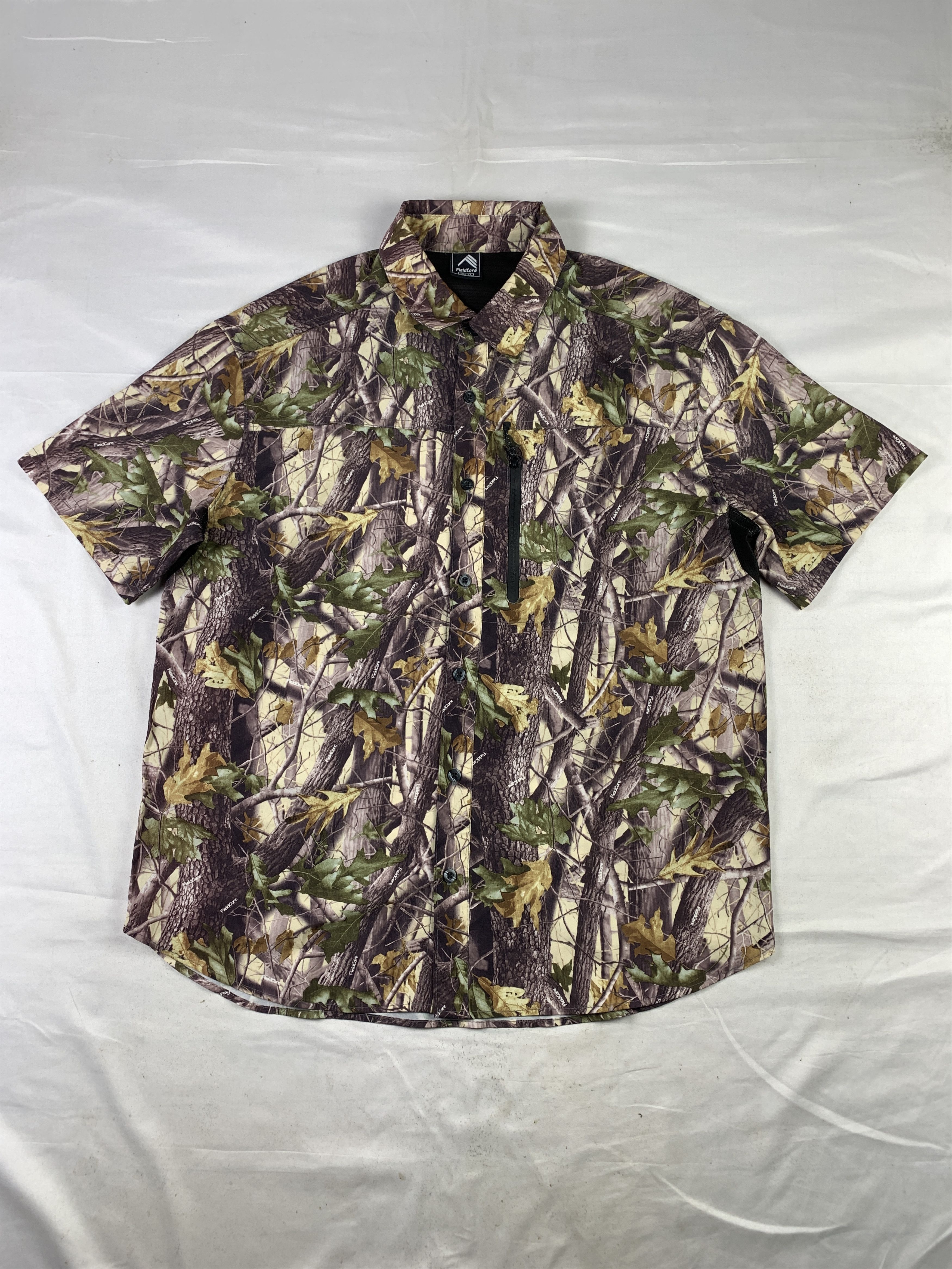 Japanese Brand Fieldcore Hunting Realtree Camo Vent Outdoor Shirt (L) Size US L / EU 52-54 / 3 - 1 Thumbnail
