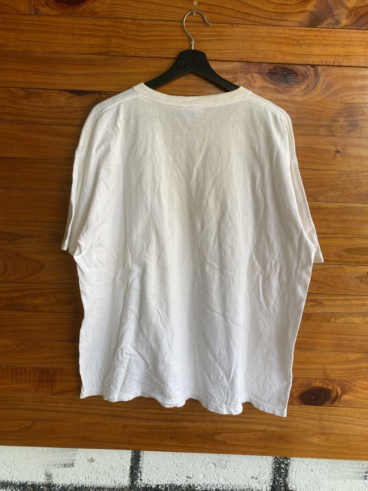 Calvin Klein Vintage Calvin Klein Jeans USA Made T-Shirt White CK Logo Size US XL / EU 56 / 4 - 9 Thumbnail