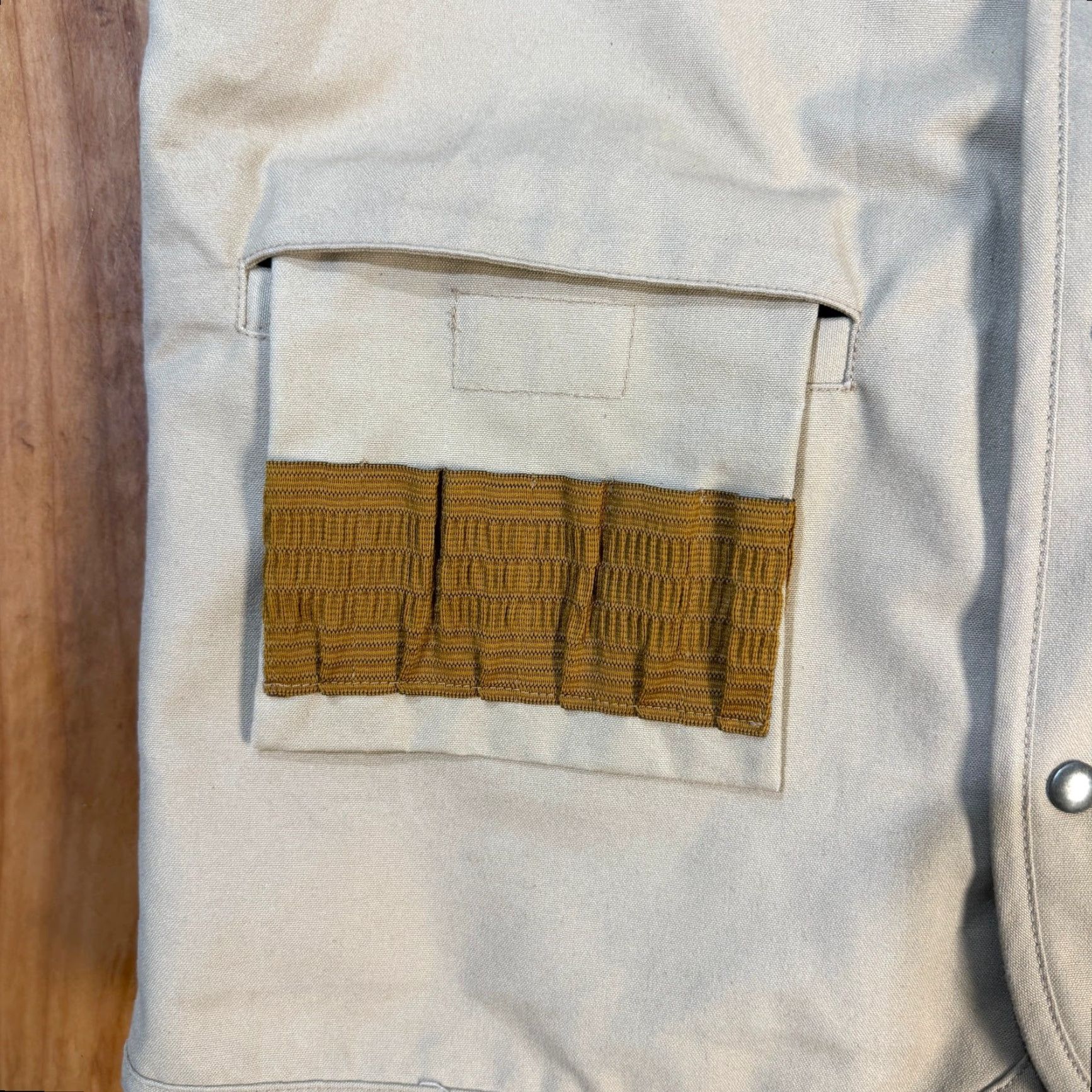 Pendleton VINTAGE Pendleton Mens Vest Canvas Wool Plaid Lined Snap Outdoor M13 Beige 46 Chest Wool Lining Winter Short Collar Snap Men Vest Mens Size US M / EU 48-50 / 2 - 3 Thumbnail