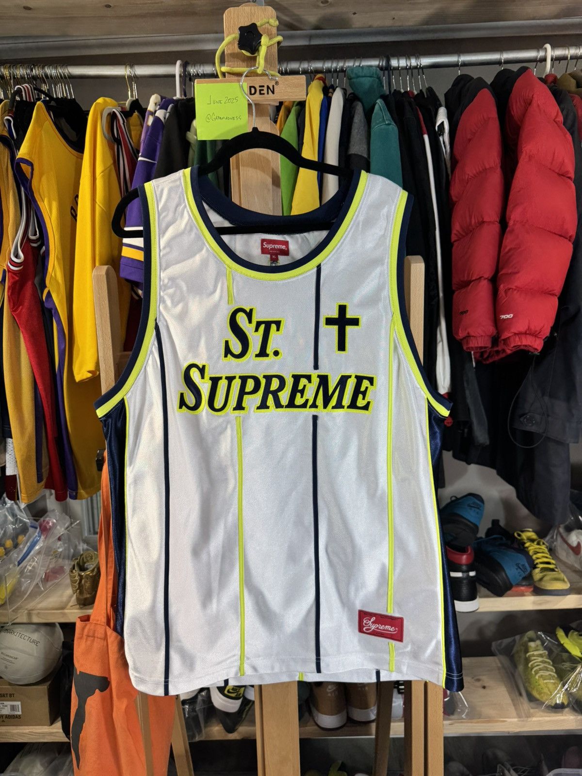 Supreme RARE SUPREME “St. SUPREME” SS20 new Size US XL / EU 56 / 4 - 9 Thumbnail