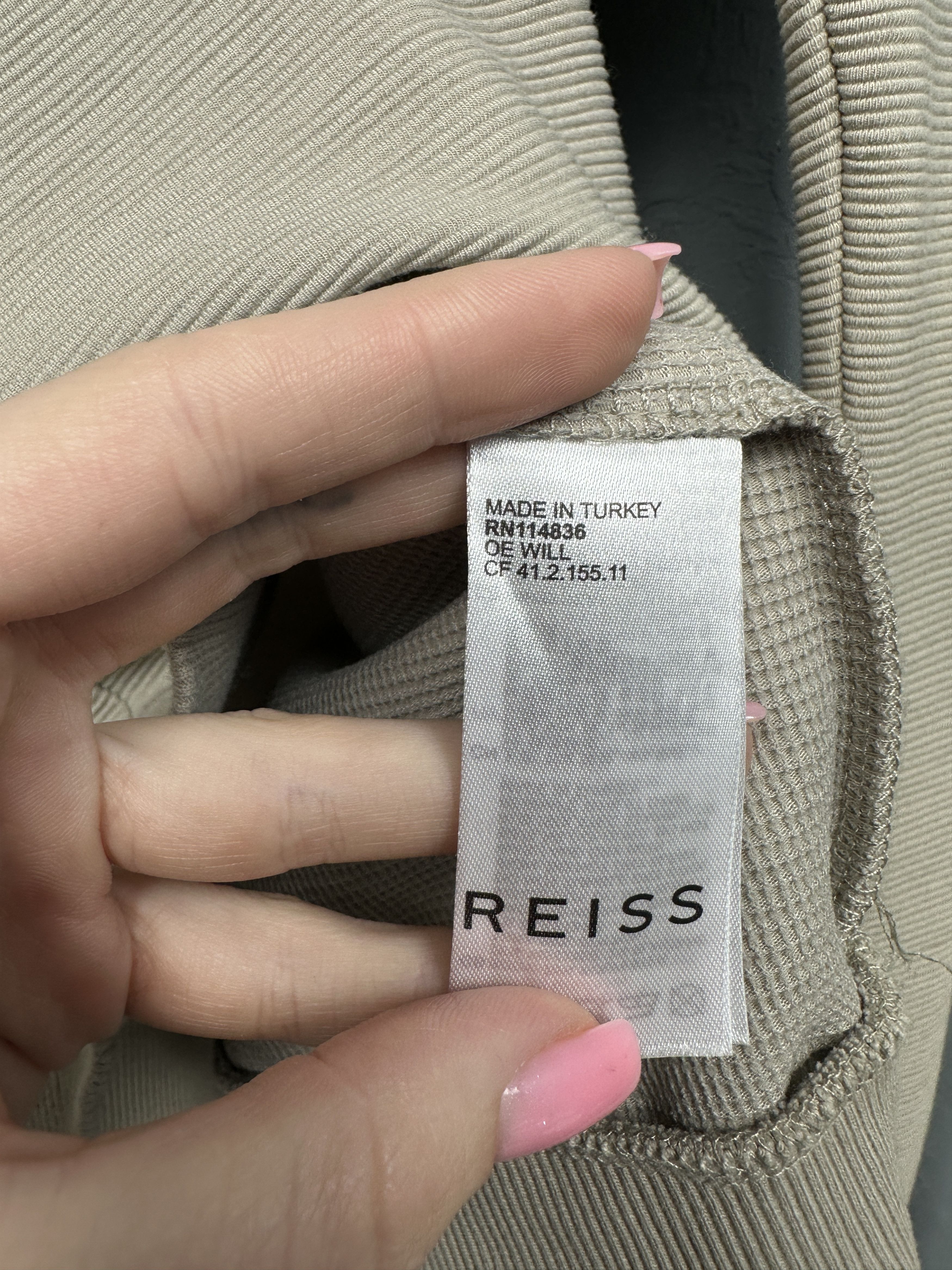 Reiss Reiss Mens Quarter 1\4 Zip Sweater Size US M / EU 48-50 / 2 - 5 Thumbnail