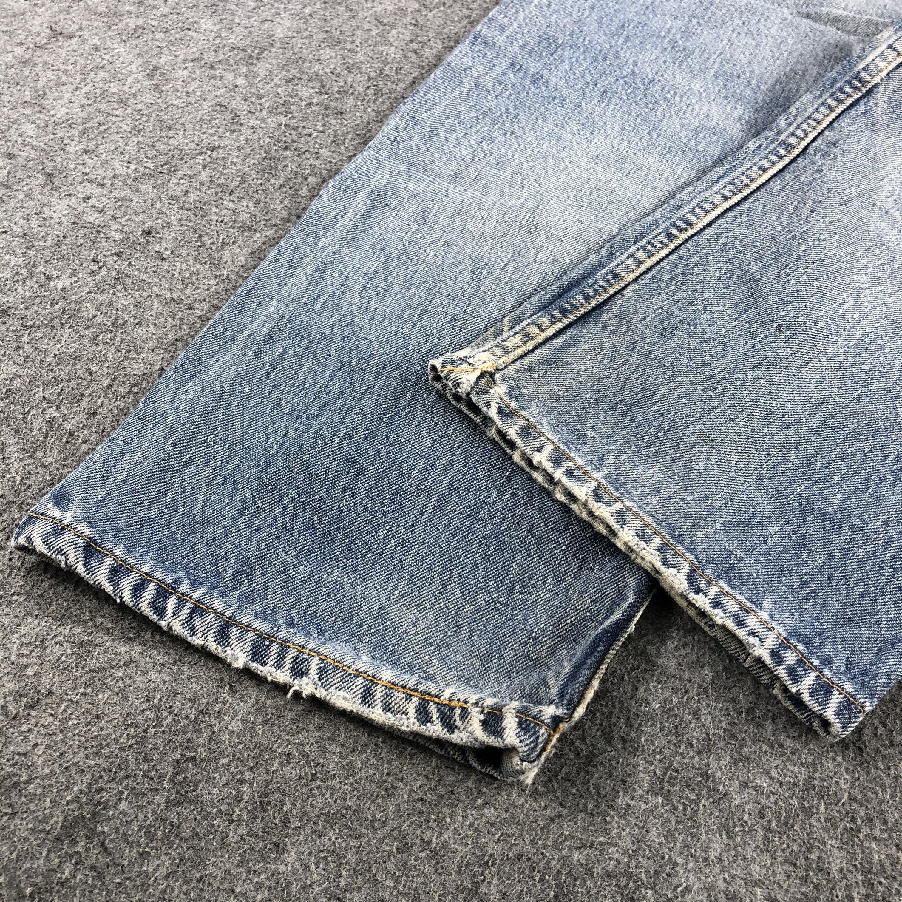 Levi's 90s Vintage Light Wash Levis 501 Jeans-J2194 Size US 31 - 5 Thumbnail
