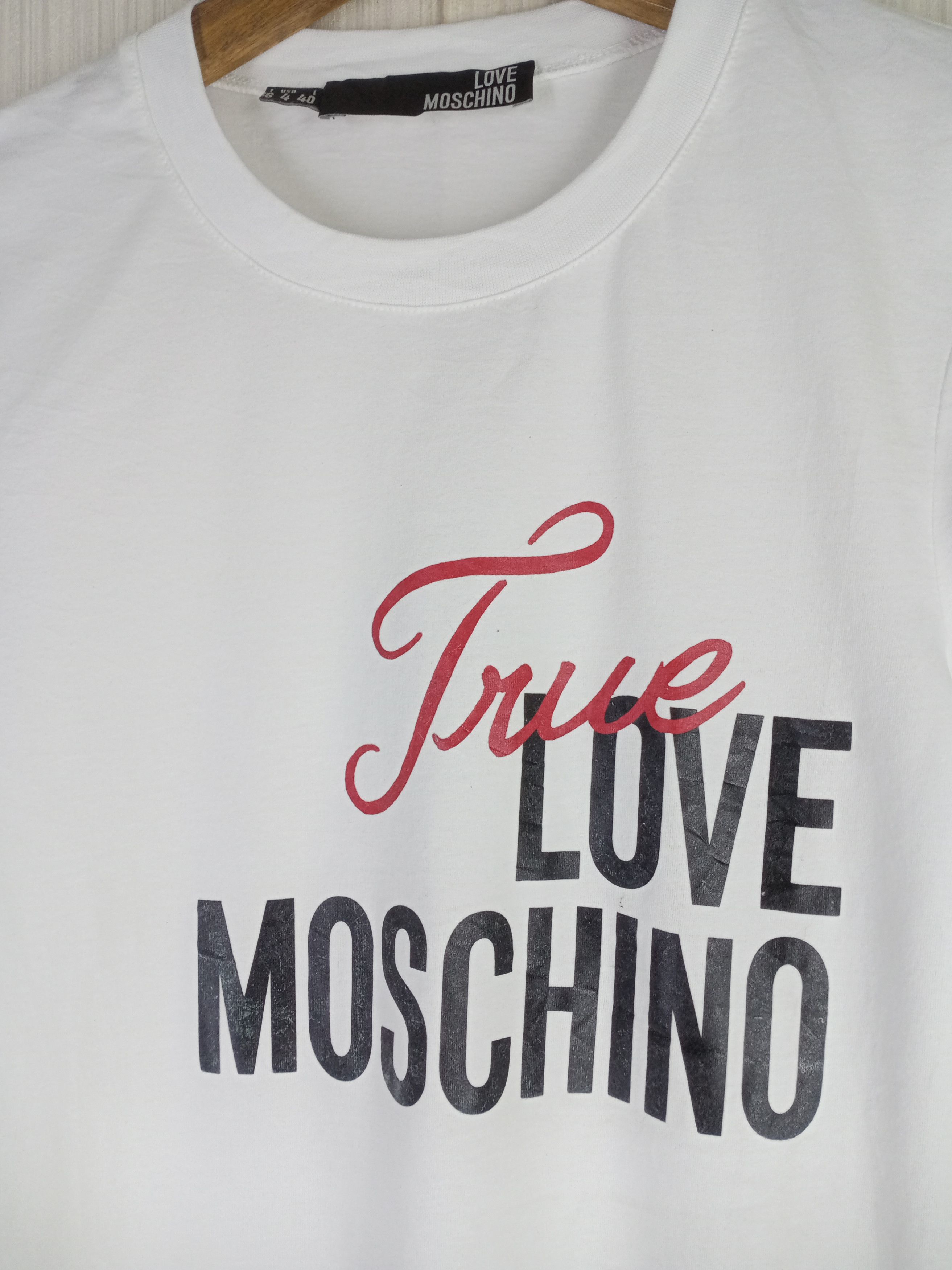 Love Moschino × Moschino Love Moschino Long Sleeve Tshirt Size XS / US 0-2 / IT 36-38 - 4 Thumbnail