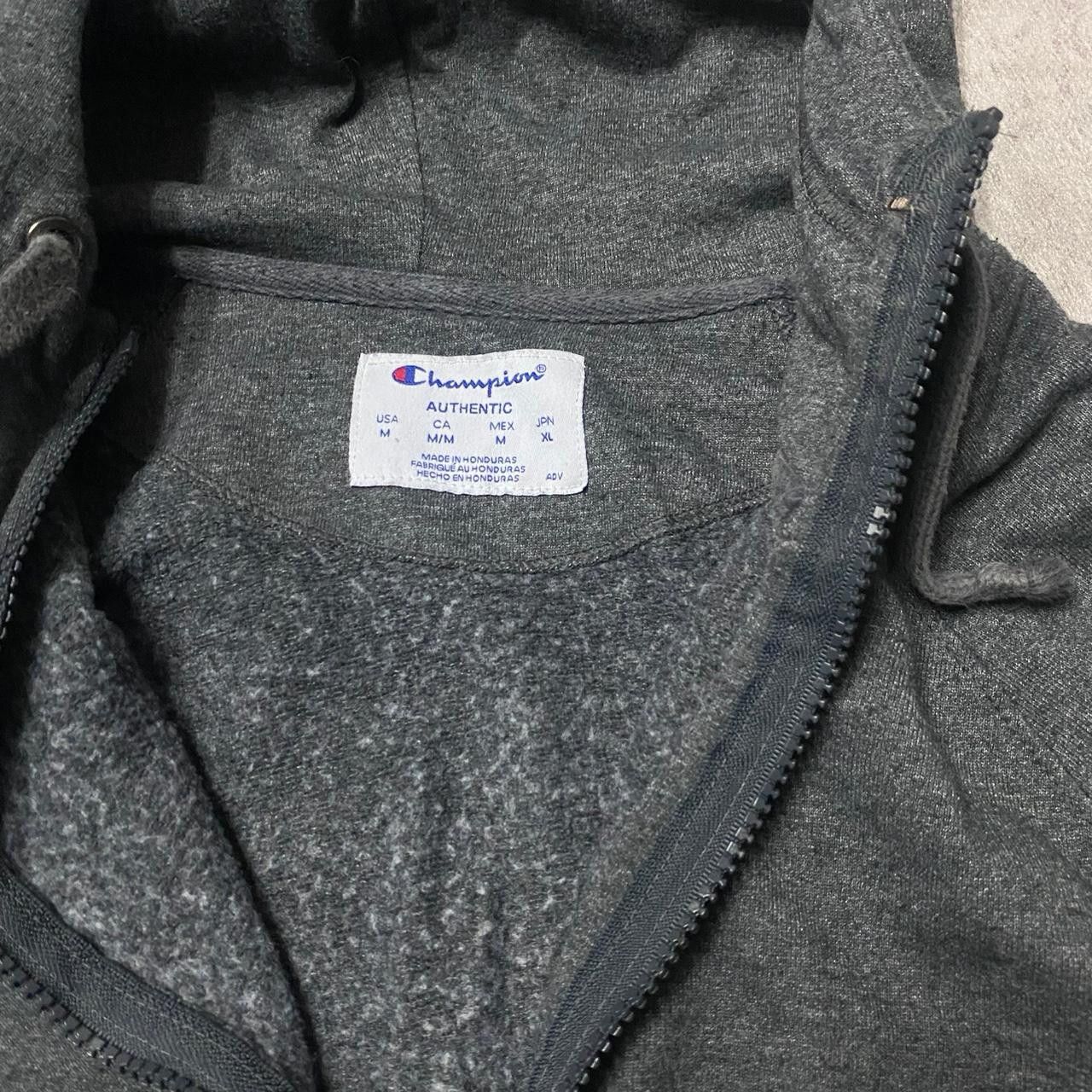 Champion Grey Champion zip-up hoodie with pockets #casualwear Size US M / EU 48-50 / 2 - 3 Thumbnail