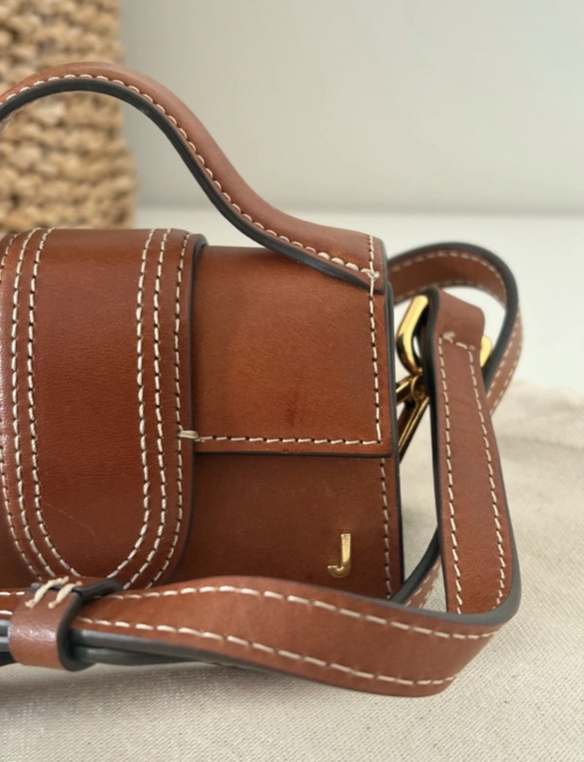 Jacquemus jacquemus Le Petit Bambino Satchel leather bag Size ONE SIZE - 5 Thumbnail