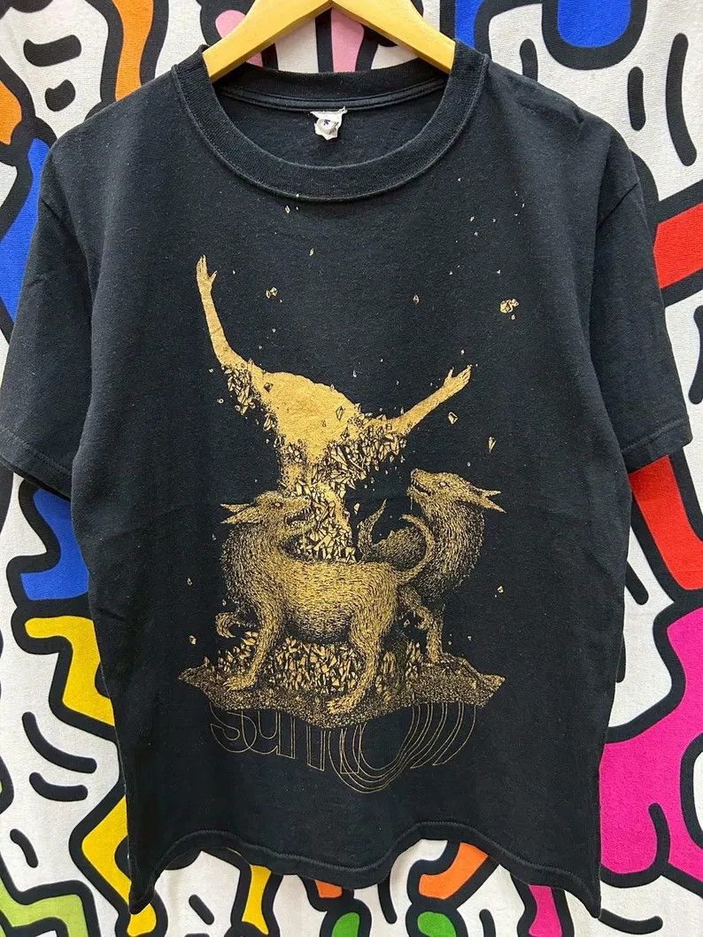Vintage Vintage 2000s Sunn O))) Band tshirt size M Size US M / EU 48-50 / 2 - 2 Thumbnail