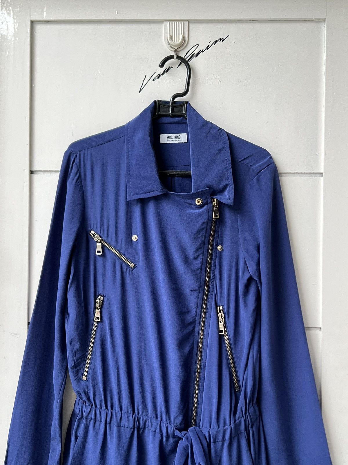 Moschino Moschino Cheap and Chic Zip Ramones Dress Size XS / US 0-2 / IT 36-38 - 2 Thumbnail