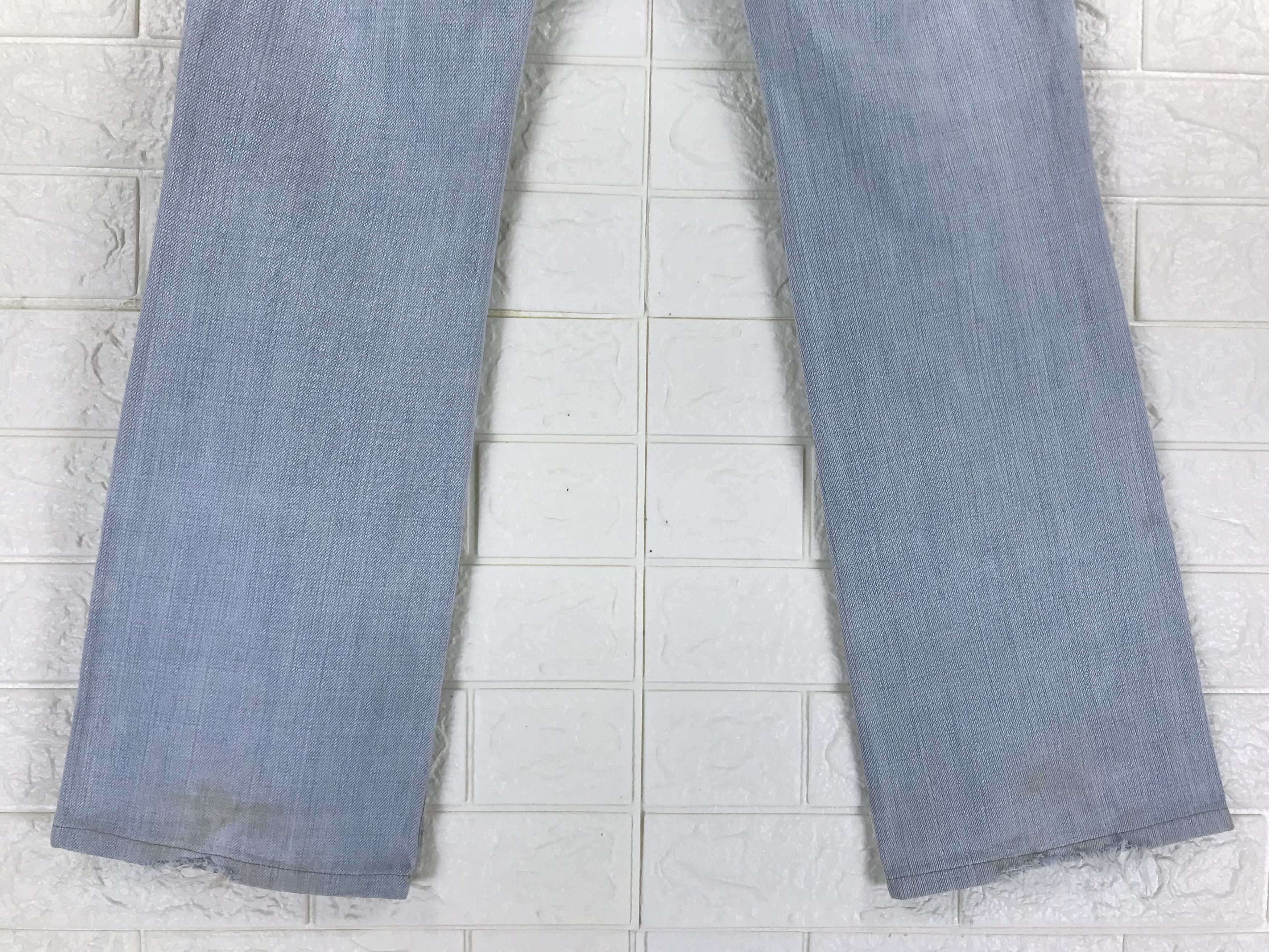 Issey Miyake Tete Homme x Issey Miyake Light Wash Flare Jeans Size US 28 / EU 44 - 8 Thumbnail