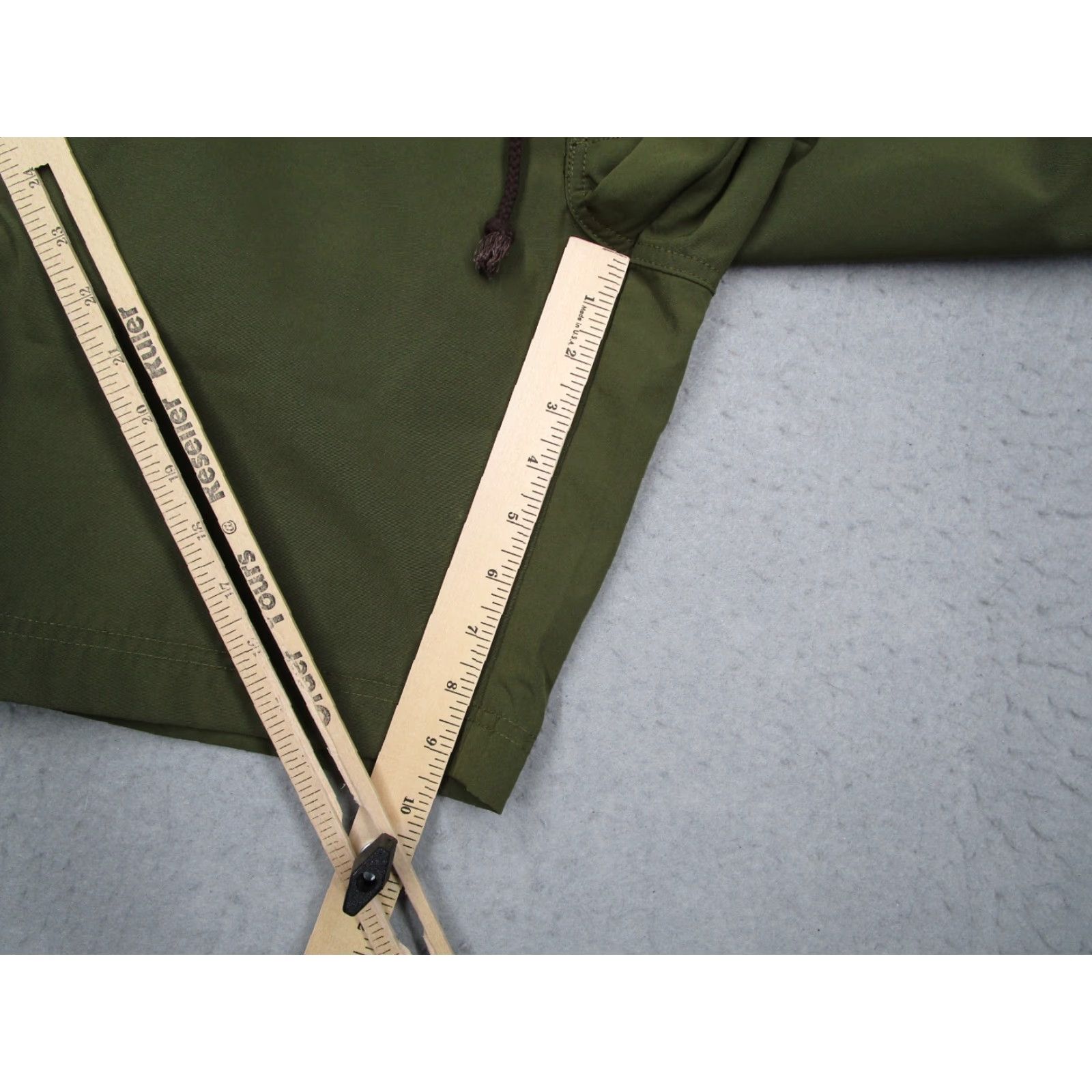 CO Guide Boat Co Men’s Green Hybrid Shorts M 9" Casual Outdoor Pocketed Drawstring Chino Size US 31 - 4 Thumbnail