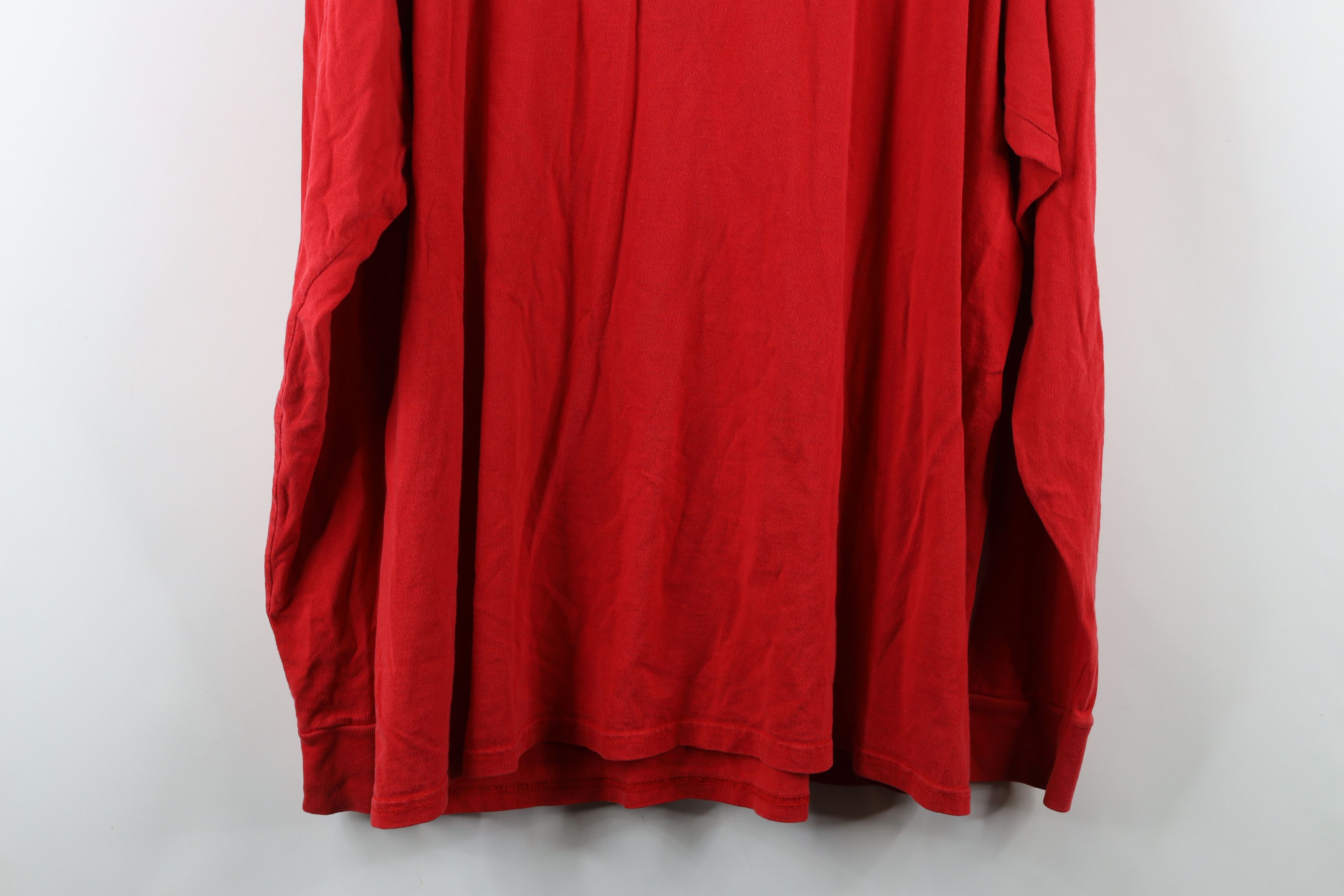 Puma × Vintage Vintage 90s Puma Ohio State University Mock Neck T-Shirt Size US L / EU 52-54 / 3 - 13 Thumbnail