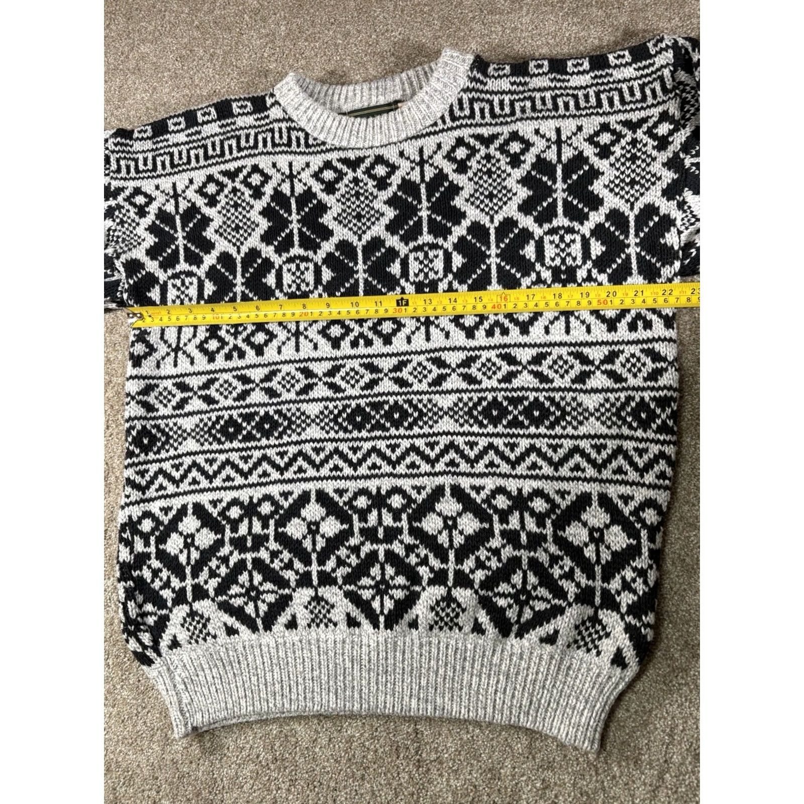 Croft & Barrow VINTAGE Croft & Barrow Sweater Nordic Fair Isle L USA 90s Mens Size US L / EU 52-54 / 3 - 7 Thumbnail