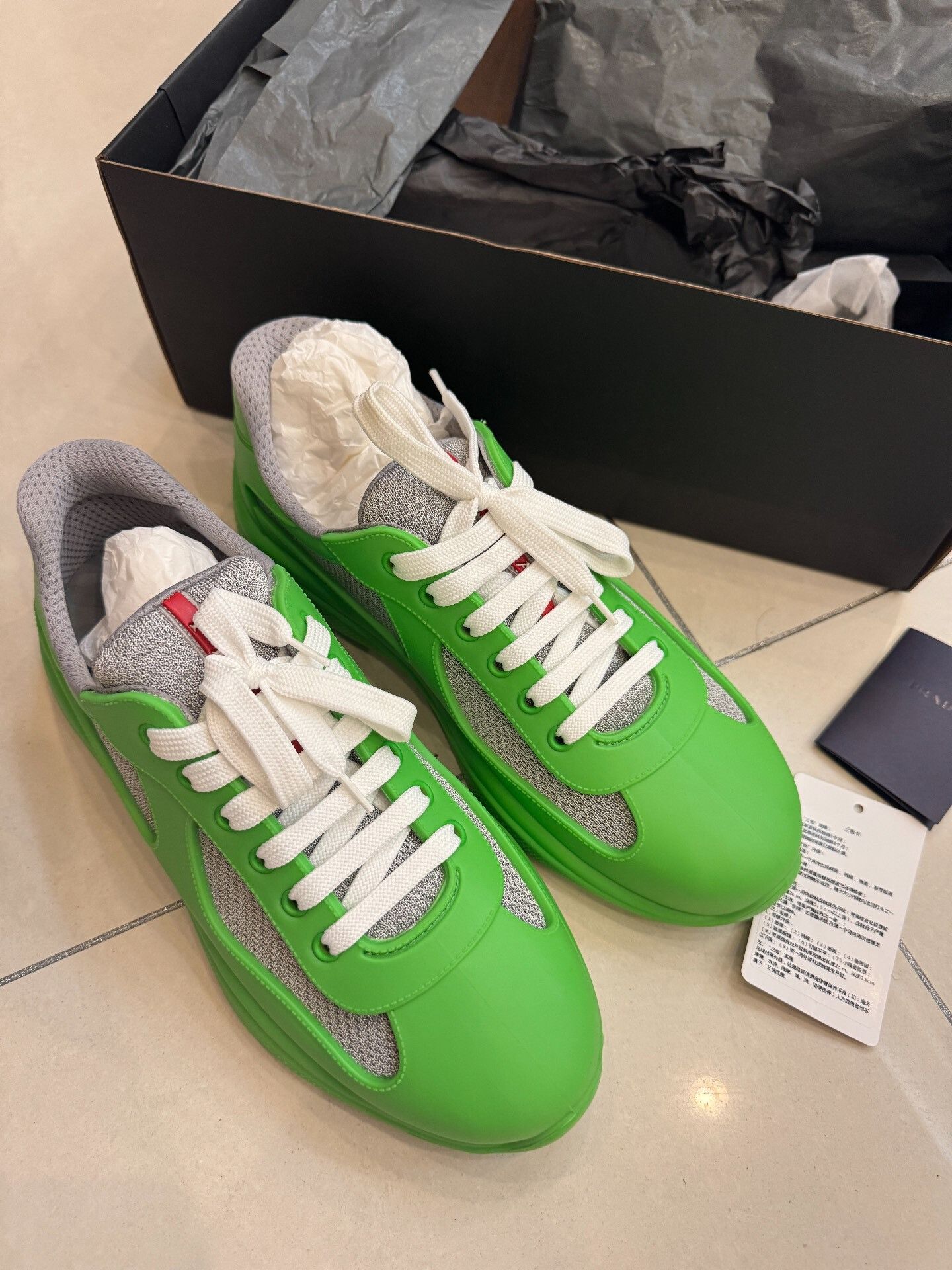 Prada Prada America's Cup Limited Green Size US 9 / EU 42 - 1 Thumbnail
