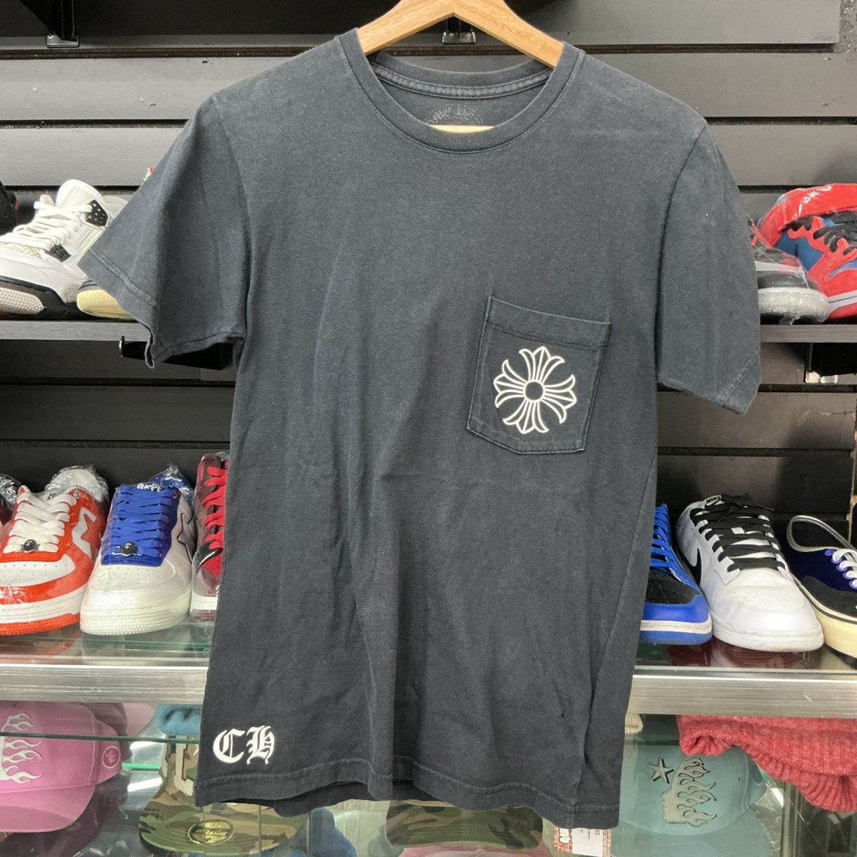 Chrome Hearts Chrome Hearts Black Plus Tee Sz S Size US S / EU 44-46 / 1 - 2 Thumbnail