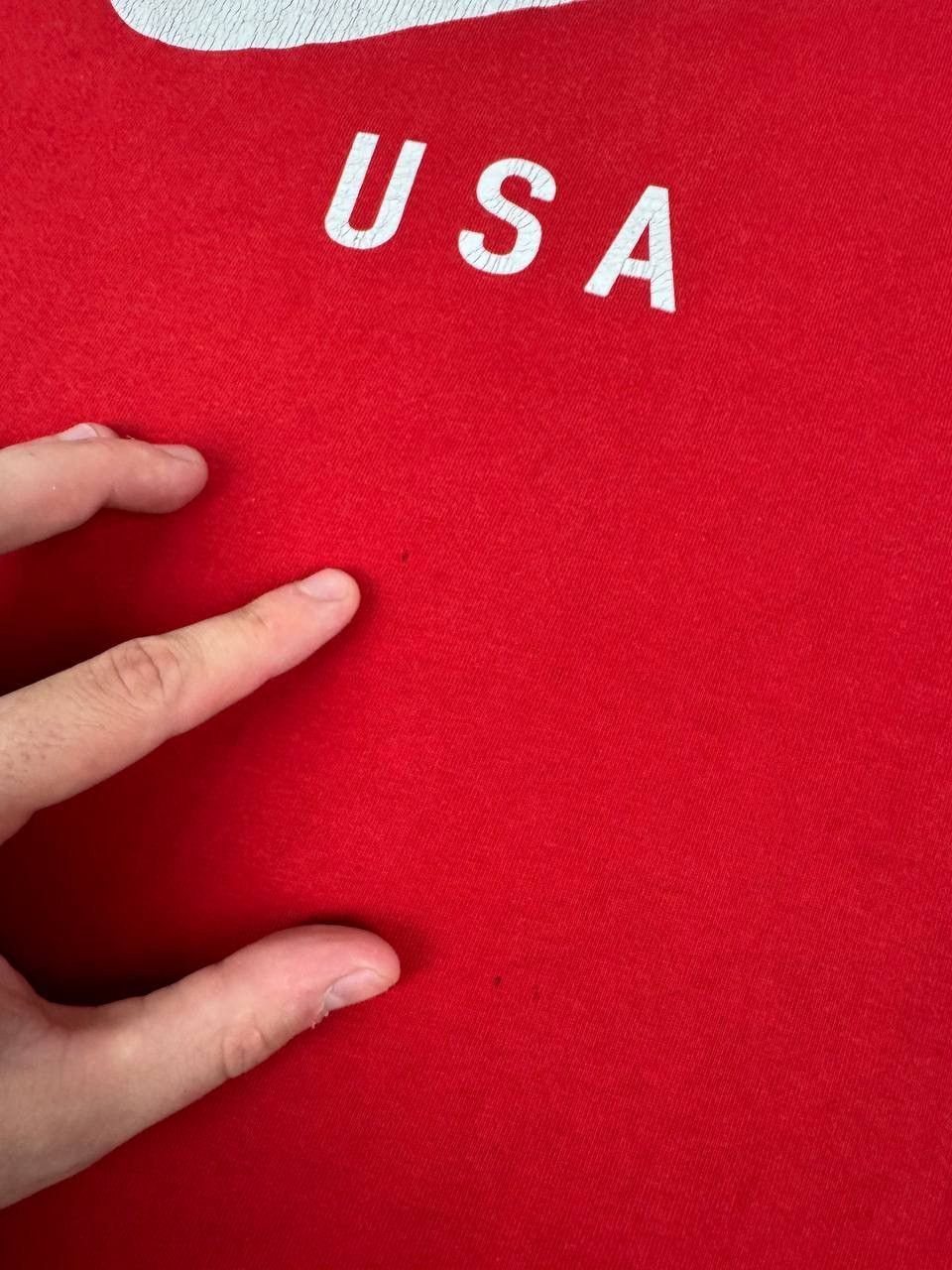Nike Vintage Nike USA T Shirt Big Logo Size US L / EU 52-54 / 3 - 14 Thumbnail