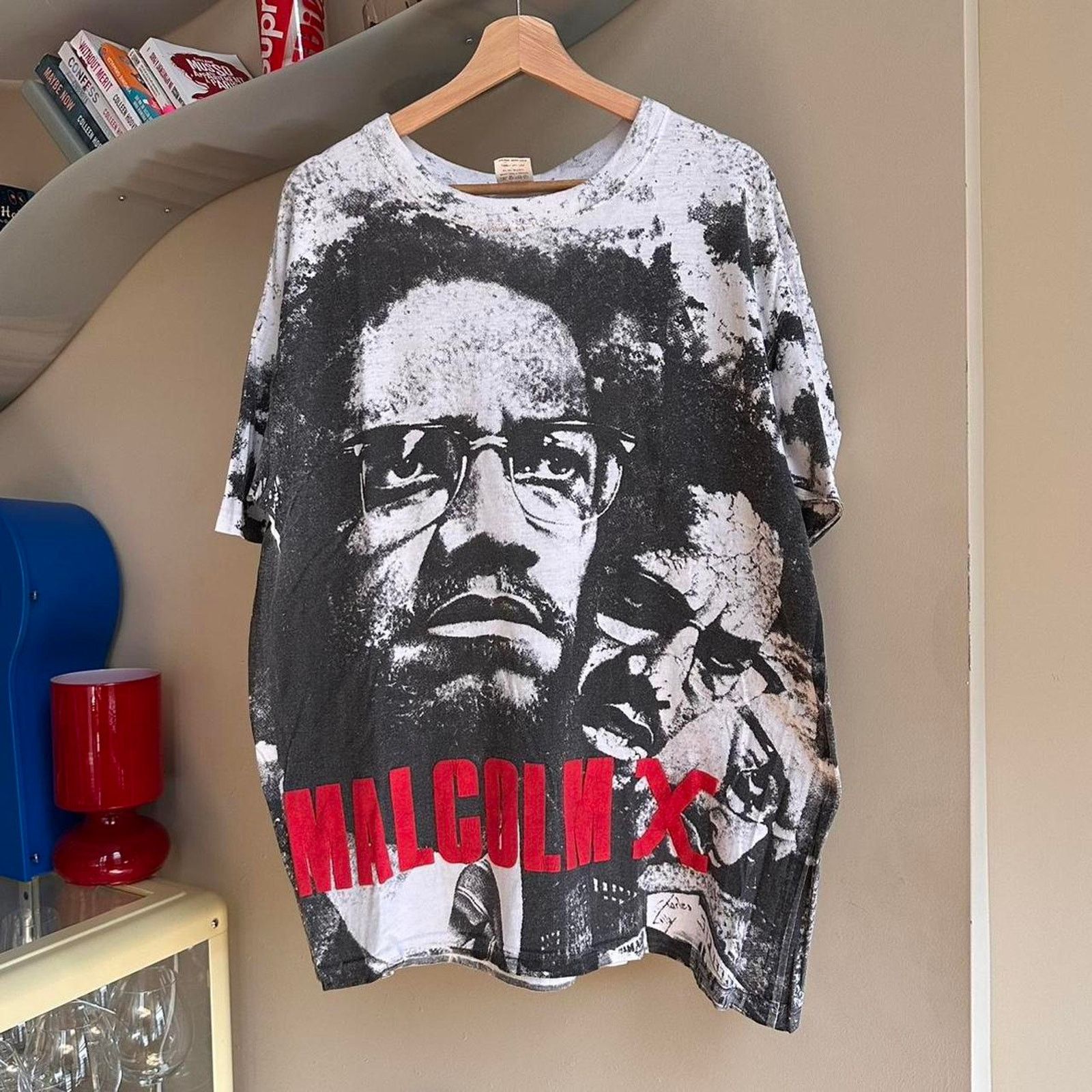 Vintage Malcolm X AOP Shirt