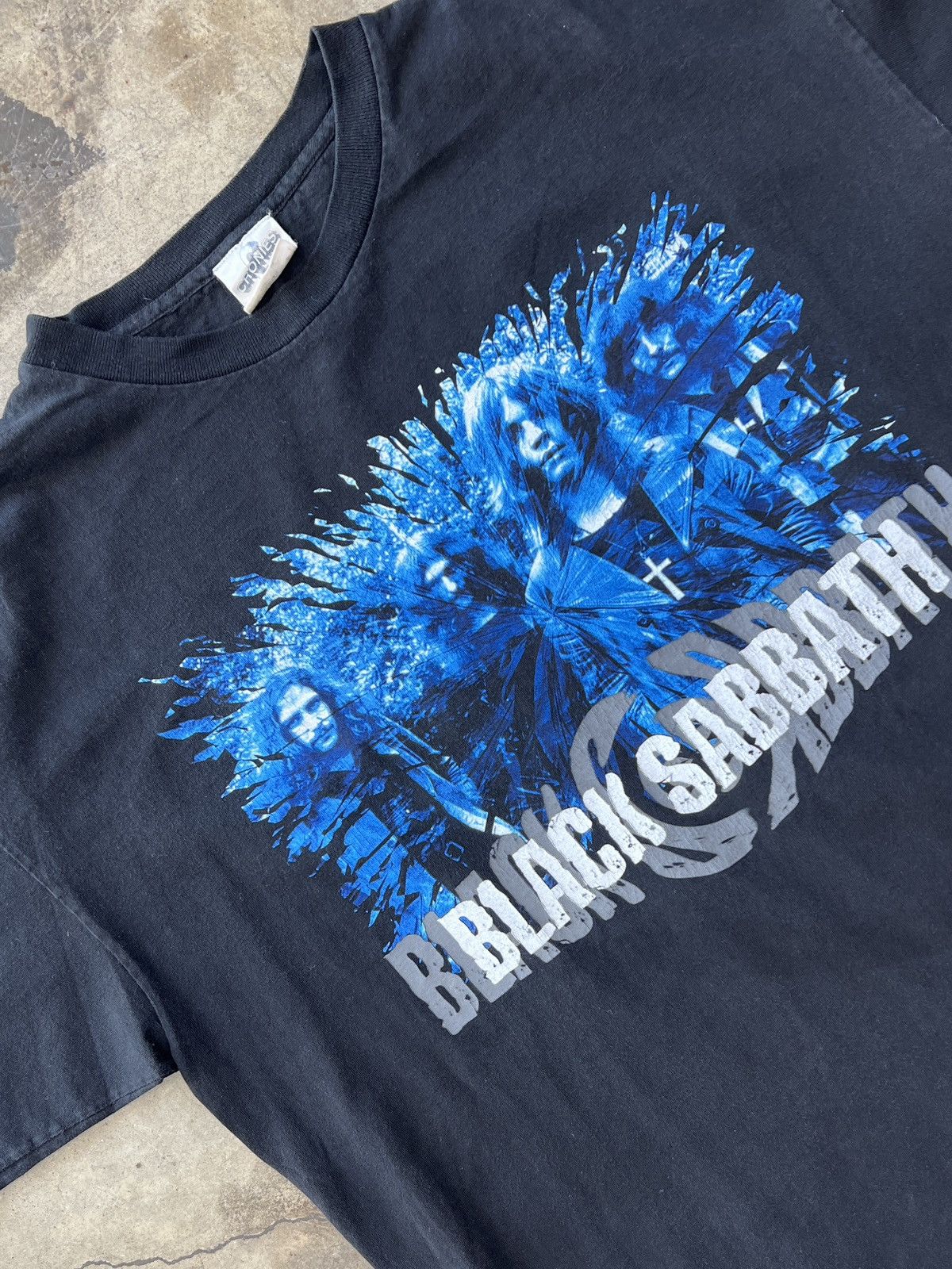 Band Tees × Vintage Vintage 90s Black Sabbath Cronies Tag Tee Large Size US XL / EU 56 / 4 - 1 Thumbnail