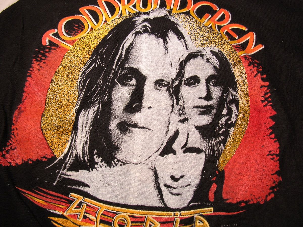 Vintage Todd Rundgren 1980 Utopia Tour Vintage Tee Size US M / EU 48-50 / 2 - 2 Thumbnail