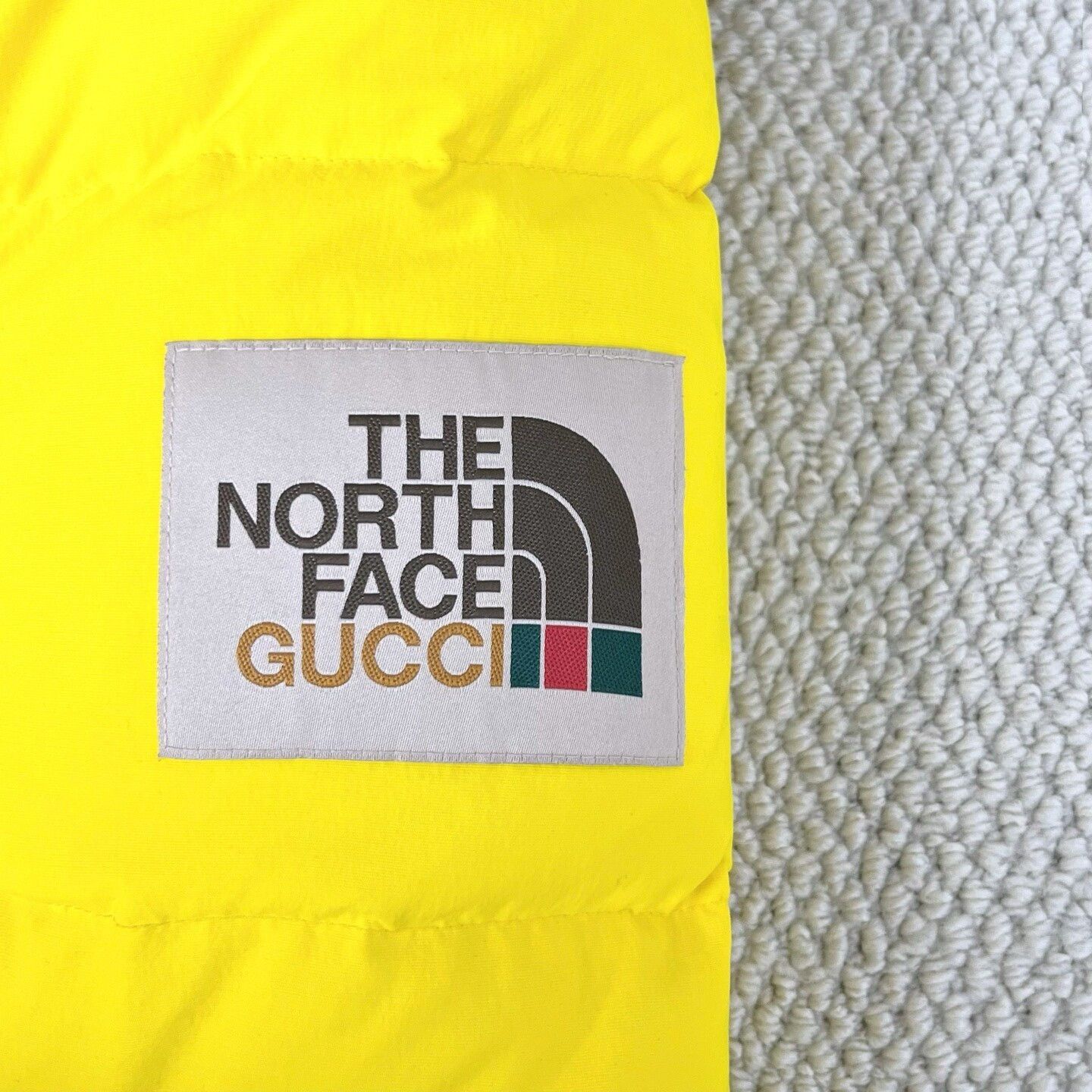 Gucci Gucci x TNF Yellow Patch Logo Down Jacket Size US M / EU 48-50 / 2 - 5 Thumbnail
