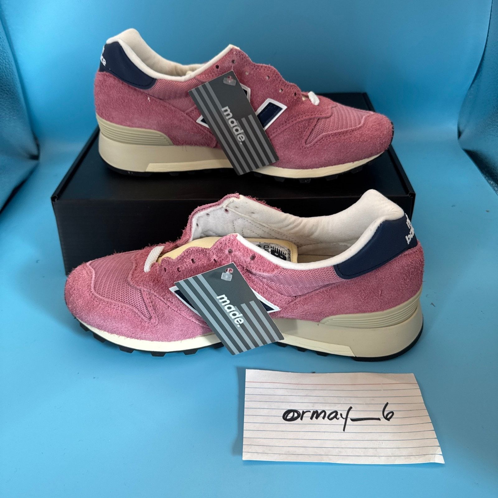 New Balance New Balance 1300 x Aime Leon Dore Pink m8 w9.5 Size US 8 / EU 41 - 2 Thumbnail