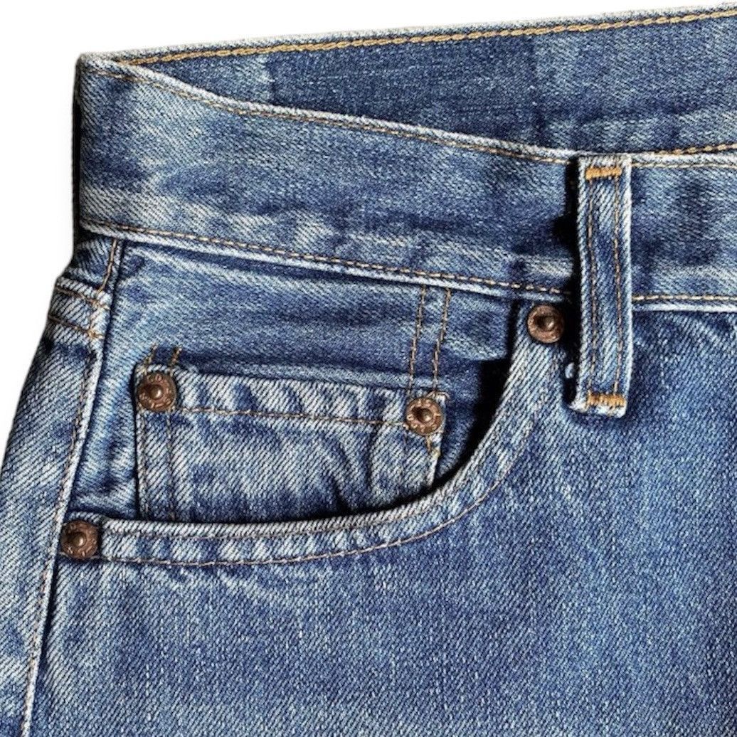 Levi's Vintage 90s Levis 501 Big E Selvedge Redline 555 Denim 31 Size US 31 - 12 Thumbnail