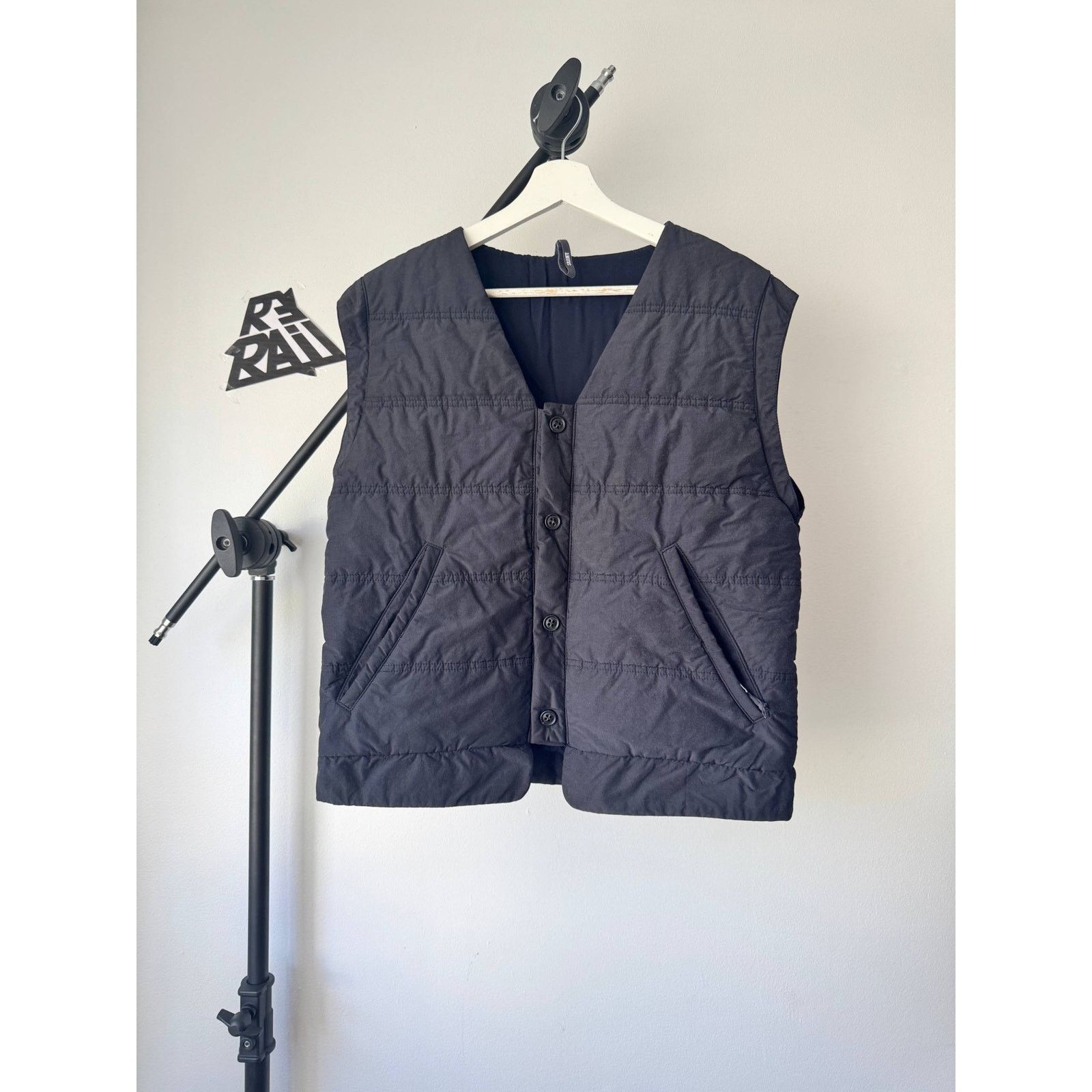 Damir Doma Damir Doma Silent Technical Quilted Vest Black Size US M / EU 48-50 / 2 - 1 Thumbnail