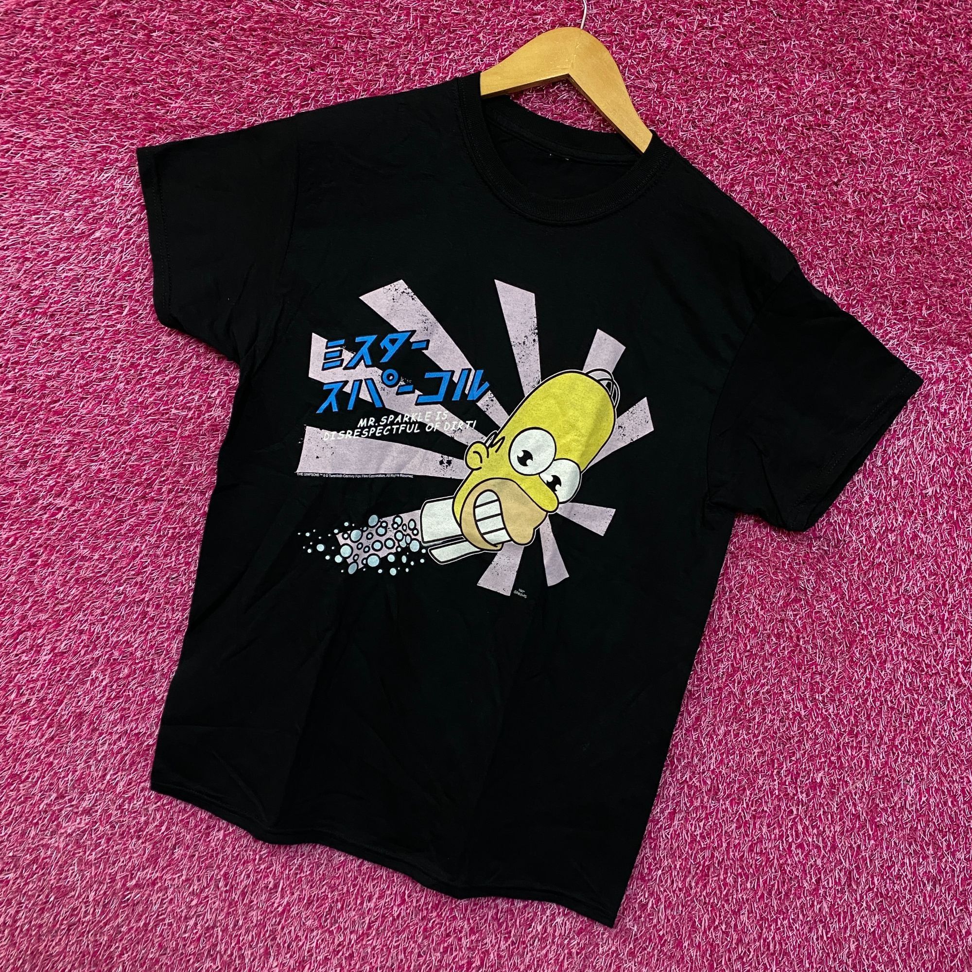 The Simpsons Homers Japanese Promo Mr Sparkles The Simpsons Cartoon Tee M Size US M / EU 48-50 / 2 - 3 Thumbnail
