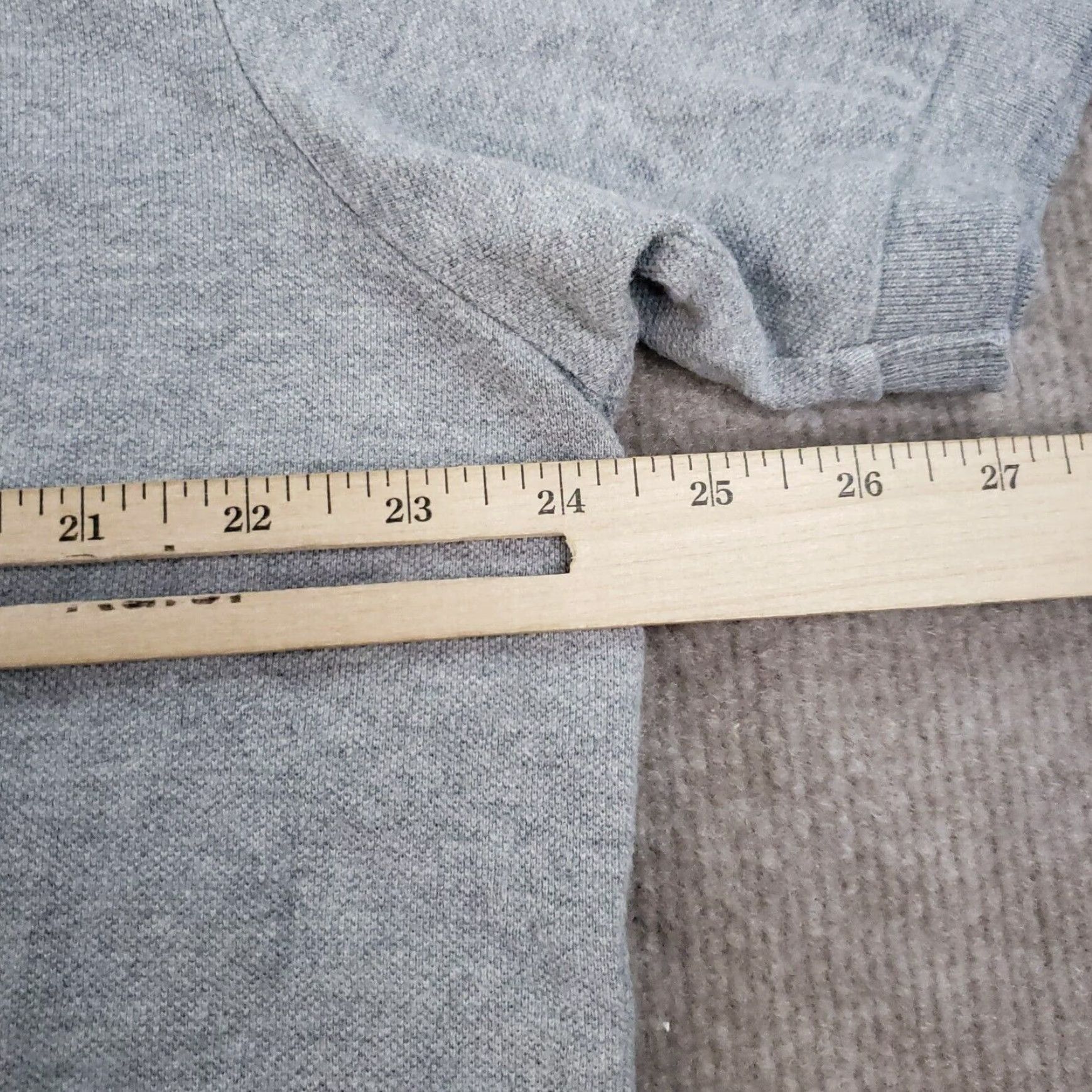 Polo Ralph Lauren Polo Ralph Lauren Mens Gray Short Sleeve Polo Shirt XL Cotton Size US XL / EU 56 / 4 - 3 Thumbnail