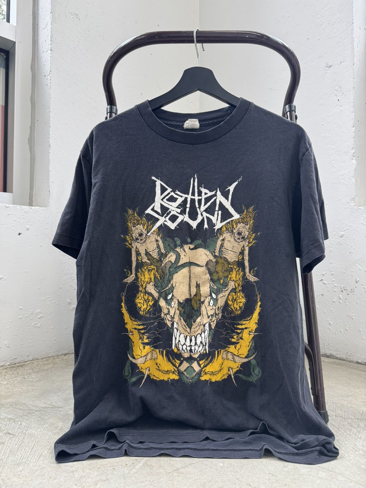 Band Tees Vintage Y2K Rotten Sound Death Metal Band Tee Size US M / EU 48-50 / 2 - 1 Thumbnail