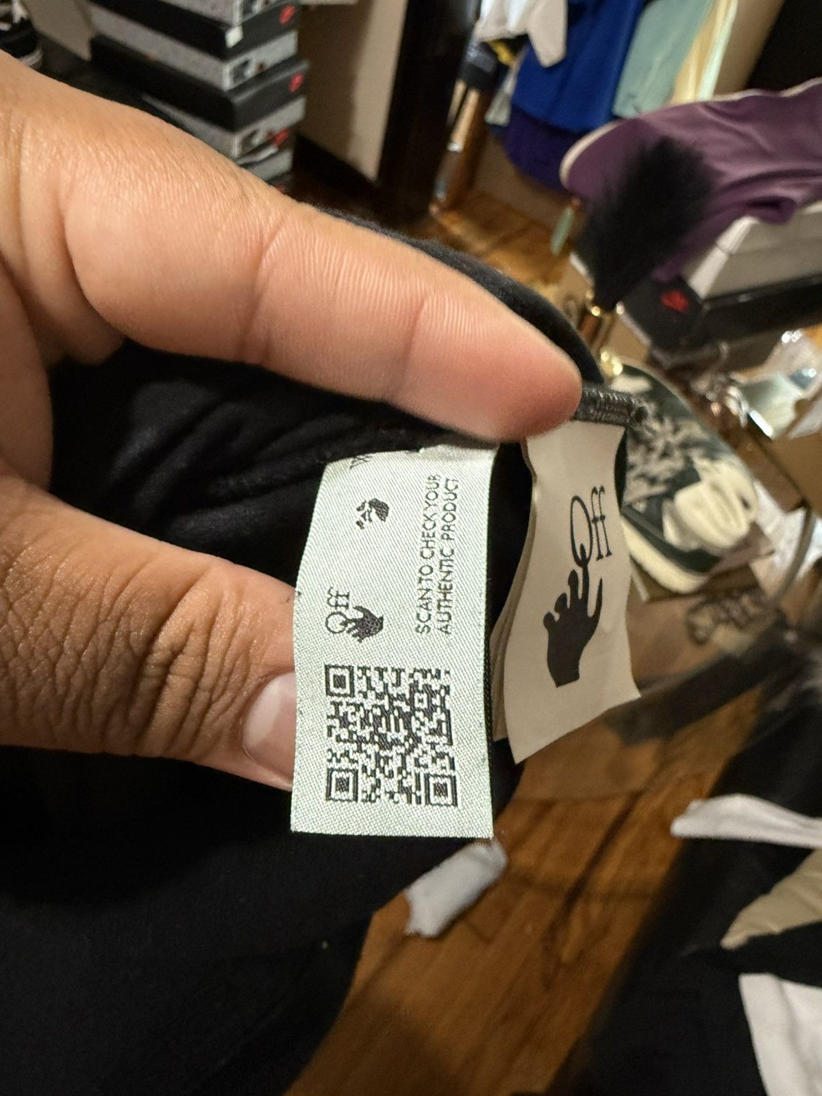 Off-White Off-White Mona Lisa Blur Size XL Size US XL / EU 56 / 4 - 9 Thumbnail