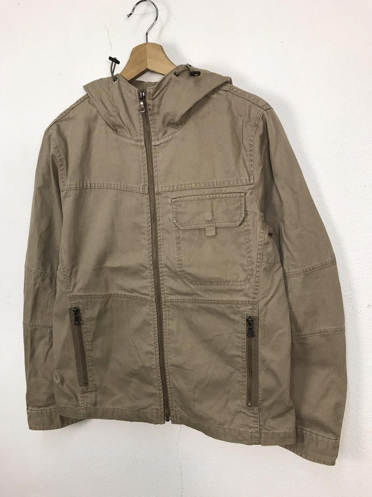 Japanese Brand × Uniqlo UNIQLO Original Military Garment Jacket Hoodie Size US L / EU 52-54 / 3 - 2 Thumbnail
