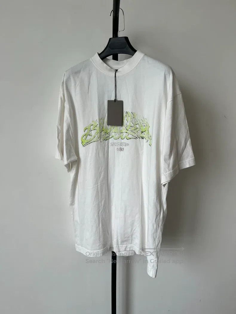 Balenciaga Balenciaga Disaster Flame Short Sleeve Size US S / EU 44-46 / 1 - 1 Thumbnail