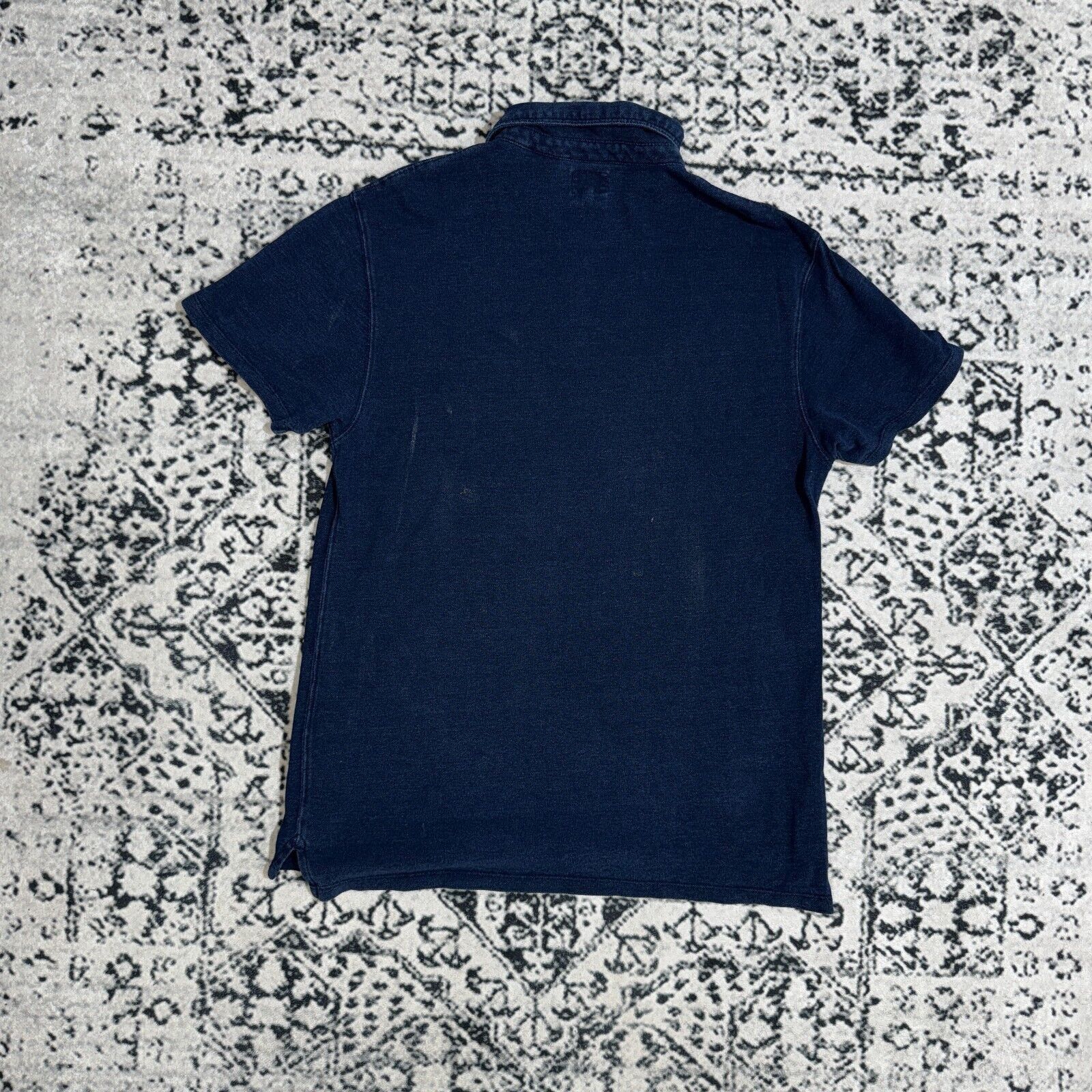 Levi's × Vintage Vintage Levi’s Unisex Navy Cotton Polo Shirt Size L Y2K 90s Size US L / EU 52-54 / 3 - 7 Thumbnail