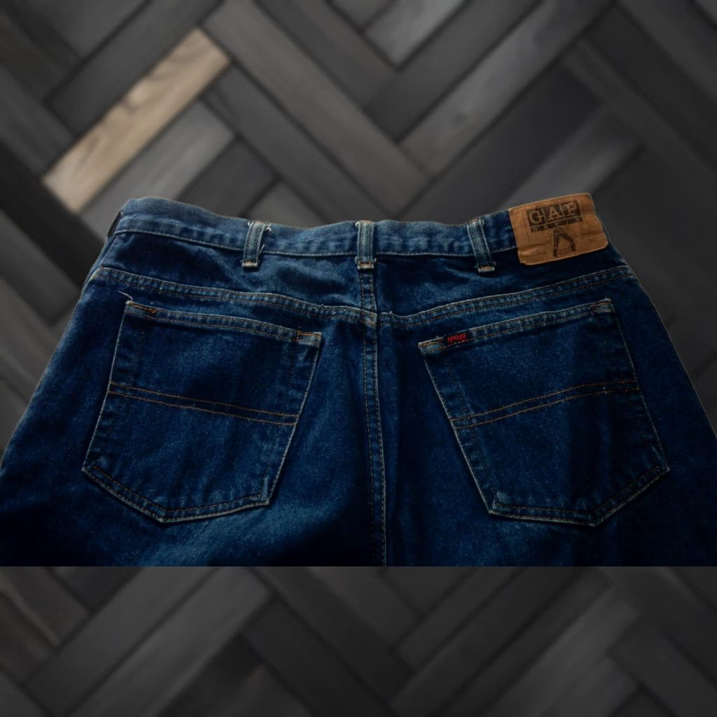 Gap VTG Gap Jeans Men's Denim Size 36x30 Blue 70s 80s Tapered Inseam 30 Jeans Size US 34 / EU 50 - 1 Thumbnail