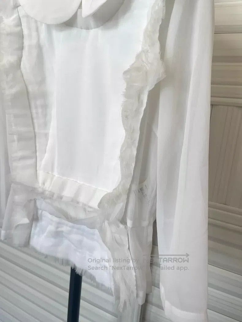 Comme des Garcons Comme Des Garcons Main Line Lace Round Neck Top Size XS / US 0-2 / IT 36-38 - 5 Thumbnail