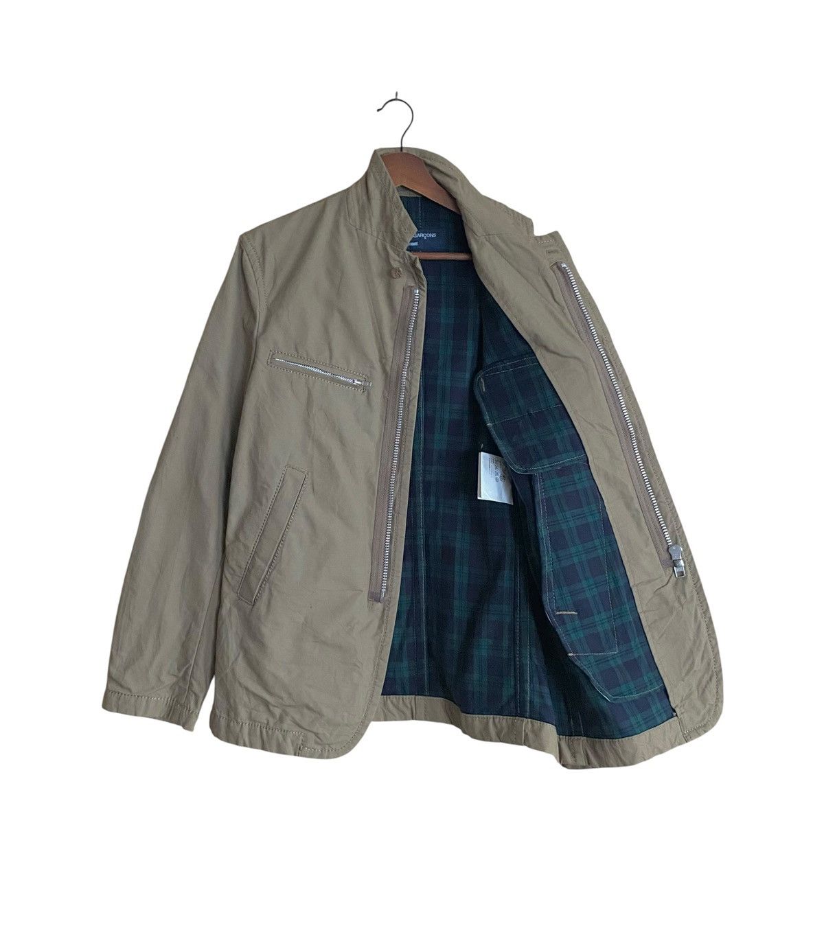 Comme des Garcons Homme Rare Vintage Comme Des Garcons Homme Checkered Jacket 2000s Size US M / EU 48-50 / 2 - 3 Thumbnail